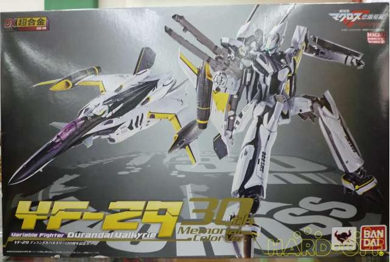 BANDAI DX Chogokin Macross YF-29 Durandal Valkyrie 30th USED Japan