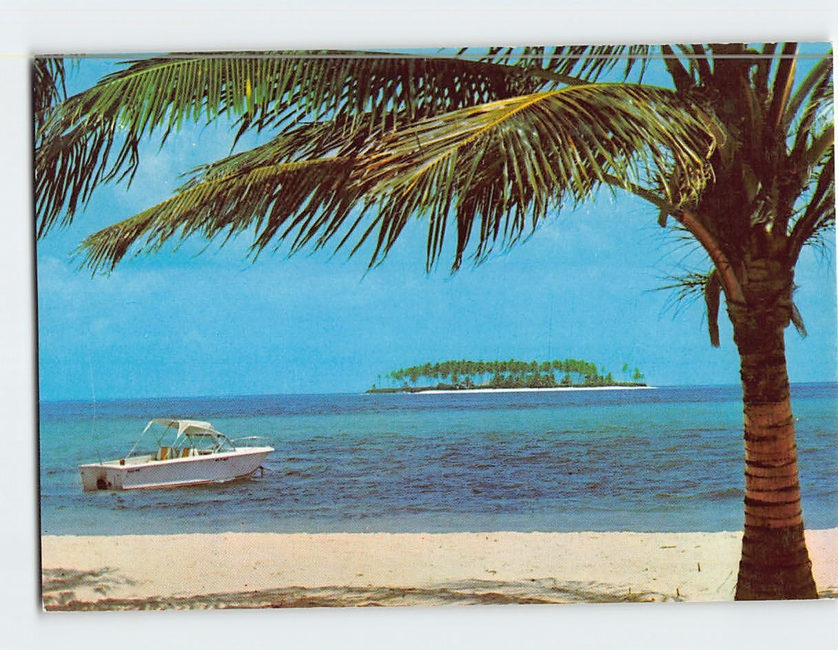 Postcard Picturesque Beach View
