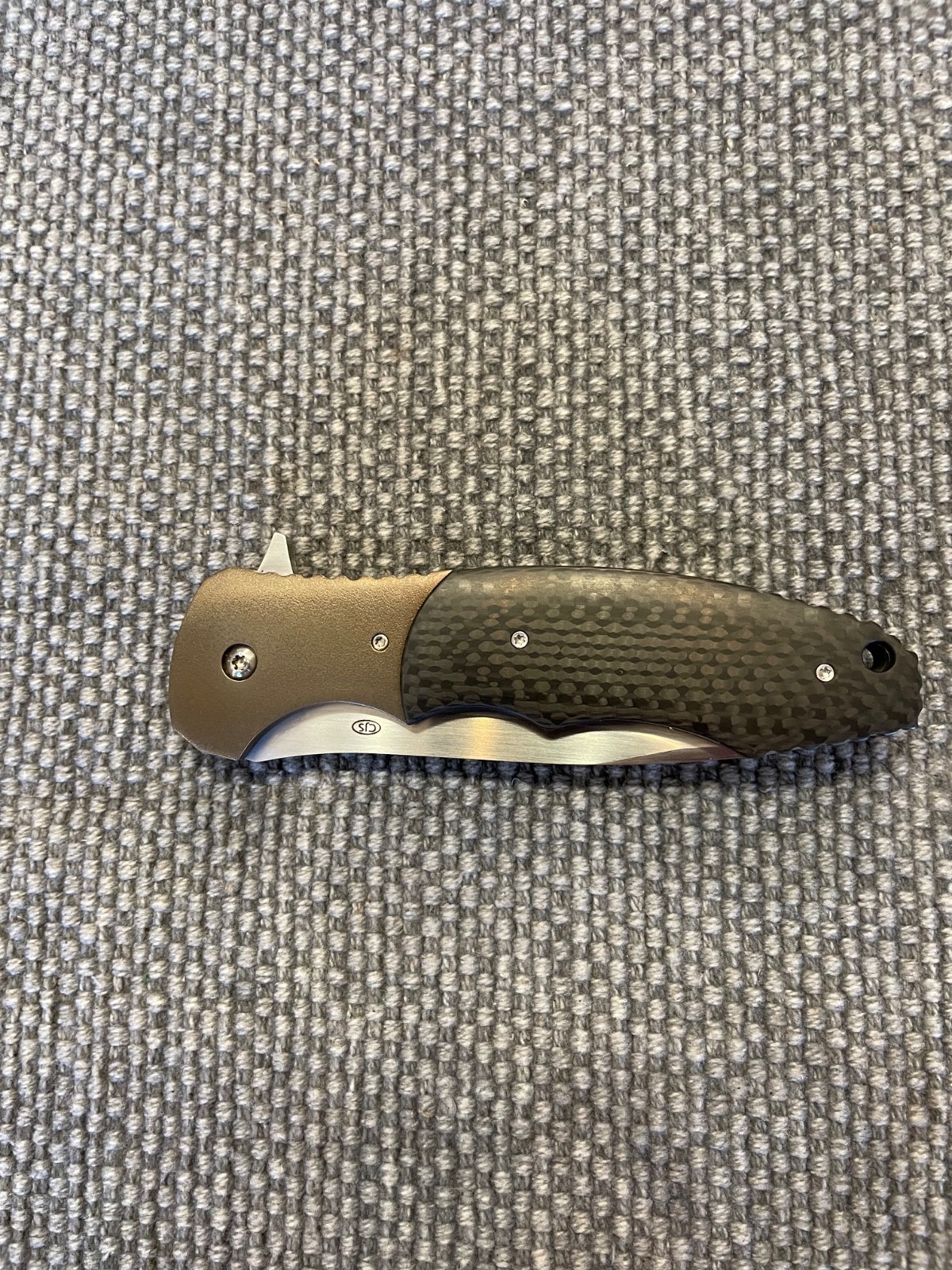 John W Smith/ Chris W Smith Custom Flipper Knife