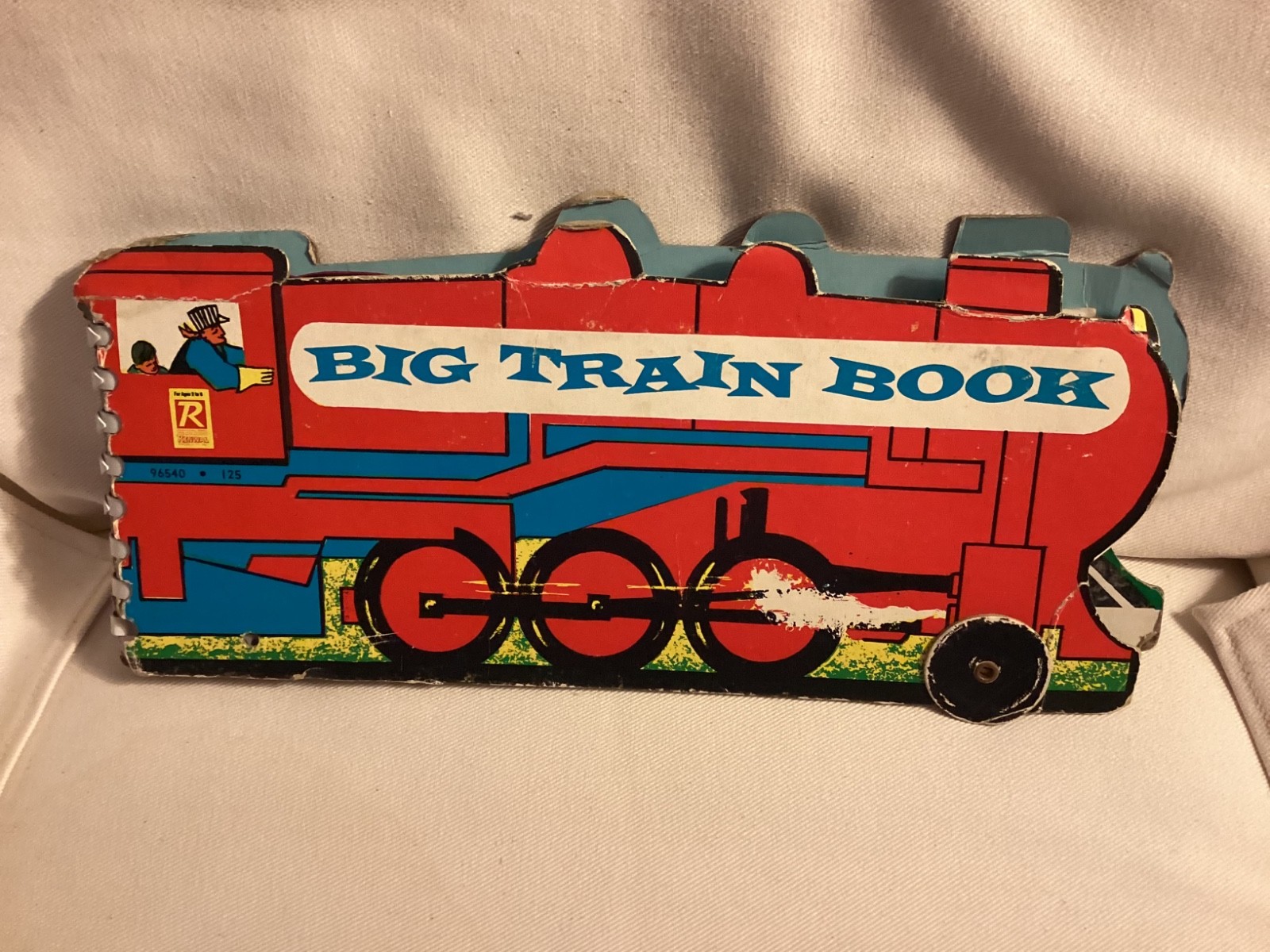 Vintage 1968 Big Train Book Children’s By Renwal Robert Kramer New York RARE