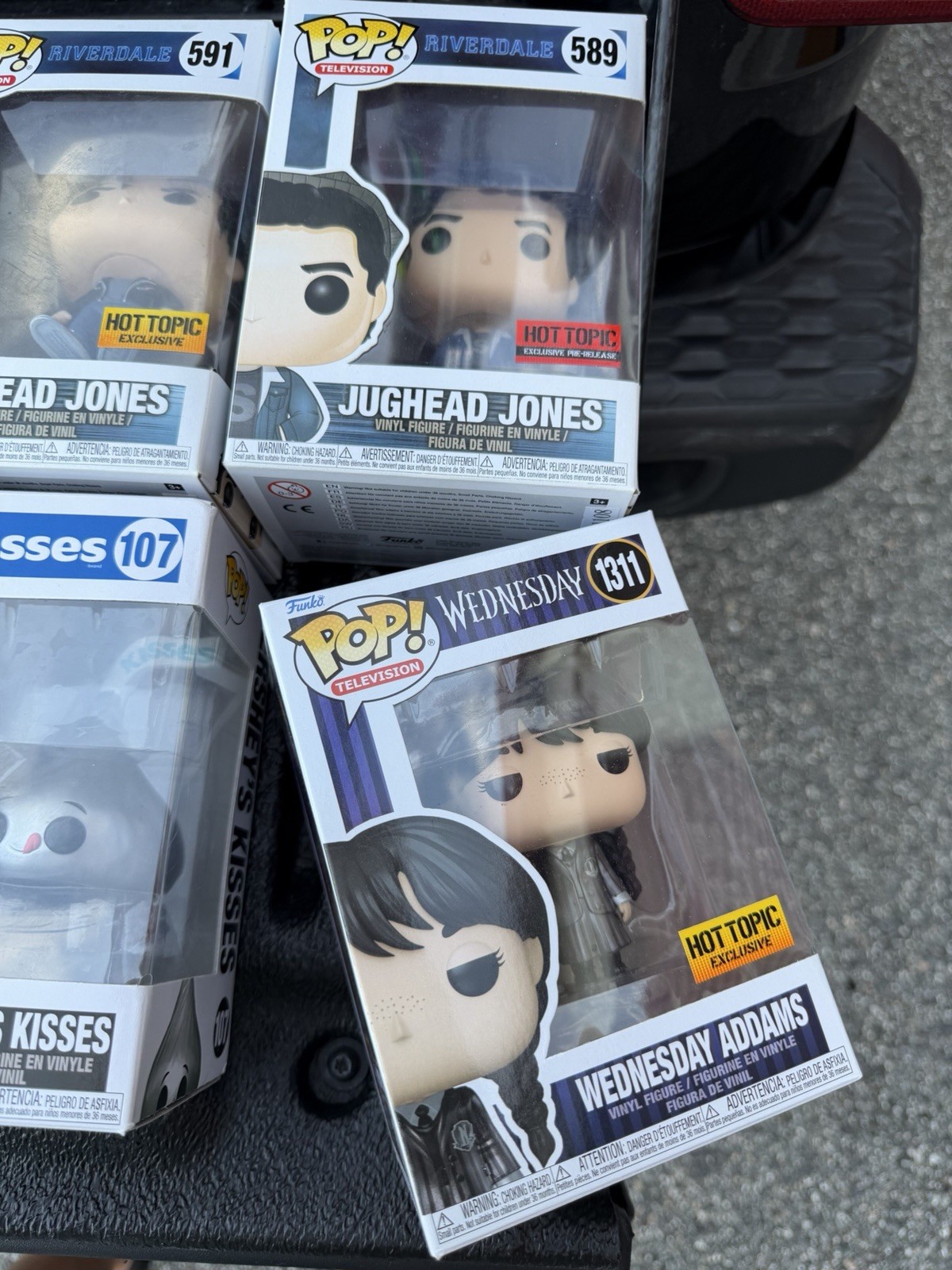 Funko Pop 22pc Lot Riverdale Queen’s Gambit Wednesday Hot Topic Exclusives