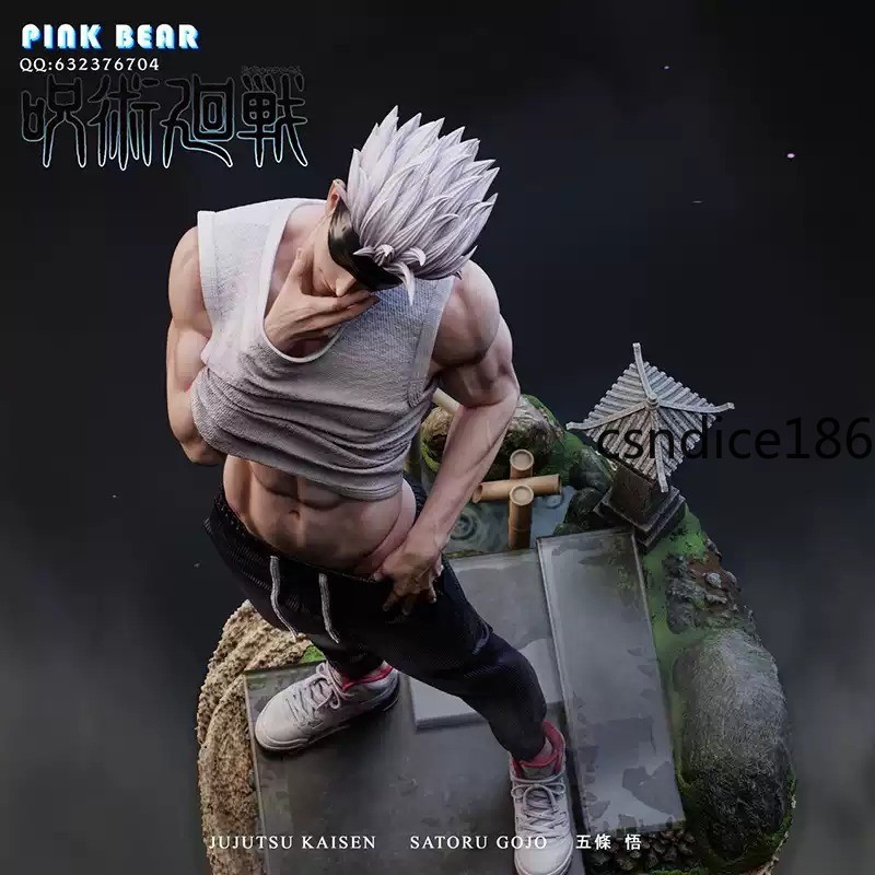 1/6 Jujutsu Kaisen Satoru Gojo 34cm GK Resin PU Figure Anime Statue Version Gift