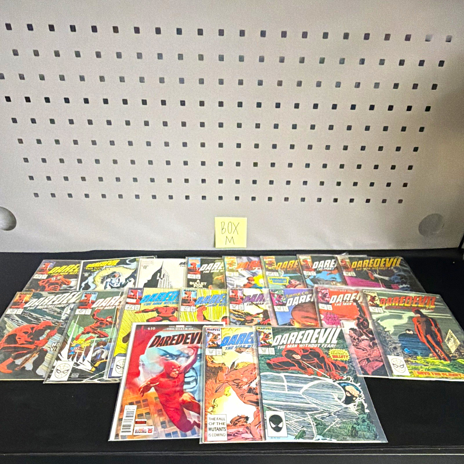 marvel daredevil comic book lot 1988 copper age mixed lot
