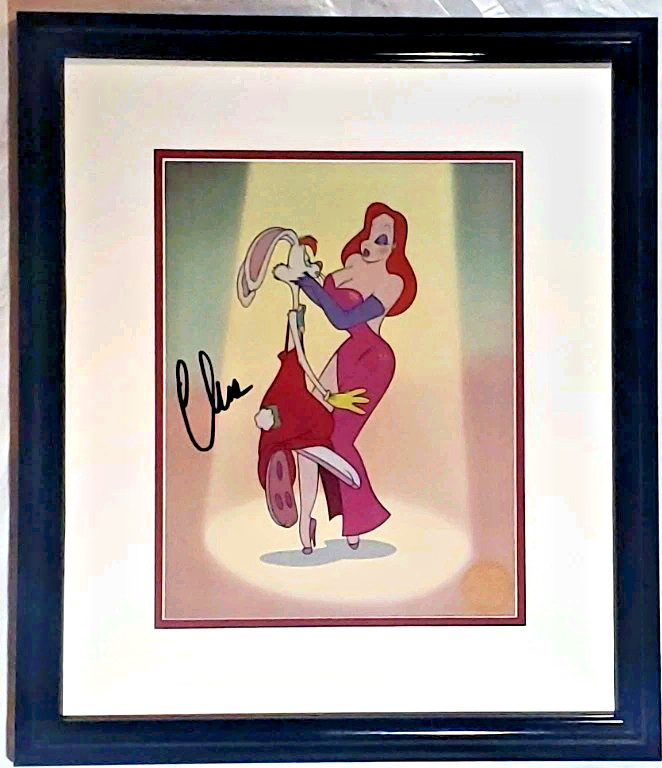 💋 Disney Cel Who Framed Roger Rabbit Charles Fleischer Hand Signed Voice