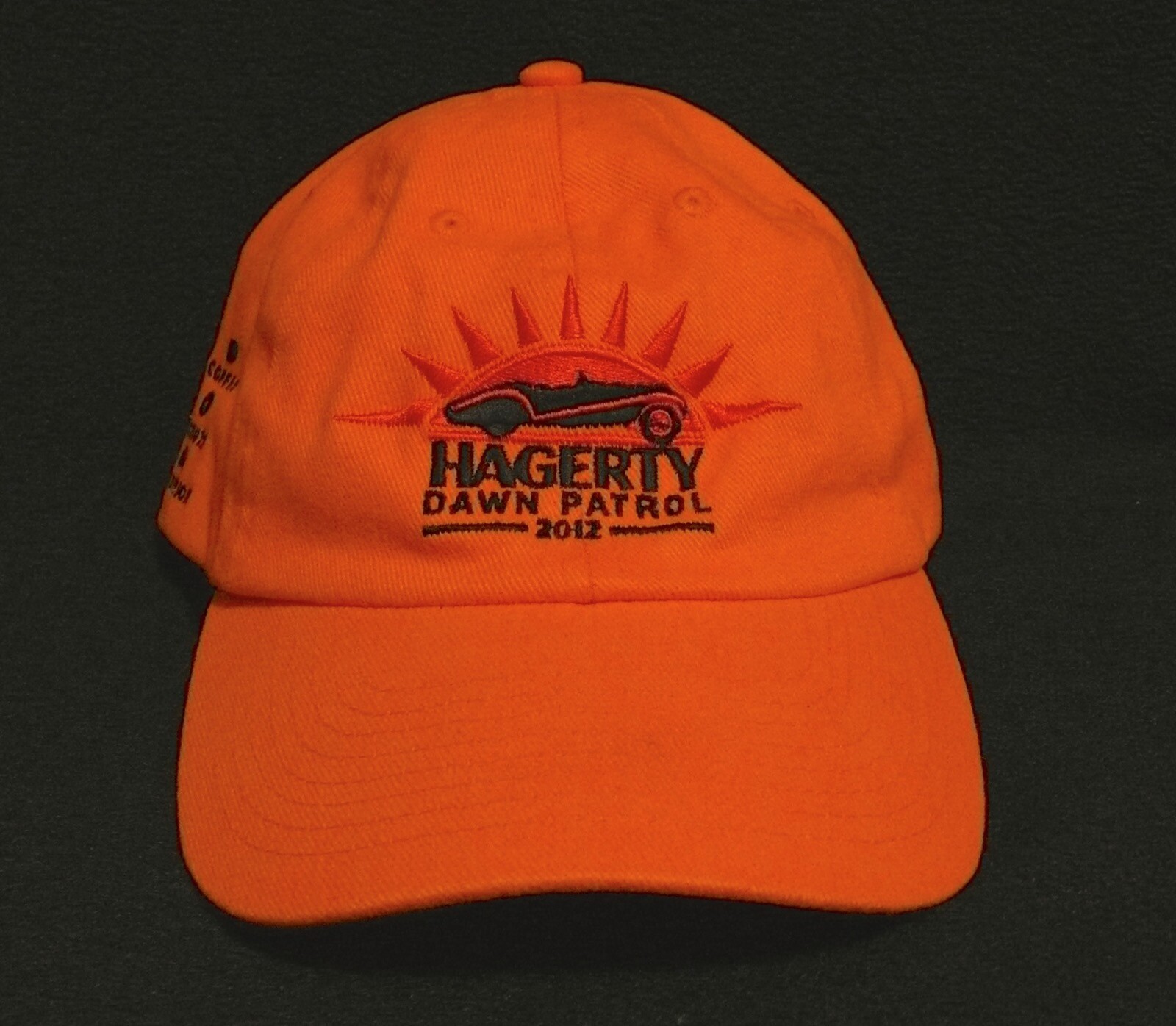 NEW 2012 DAWN PATROL Pebble Beach Concours Hat Ball Cap Hagerty