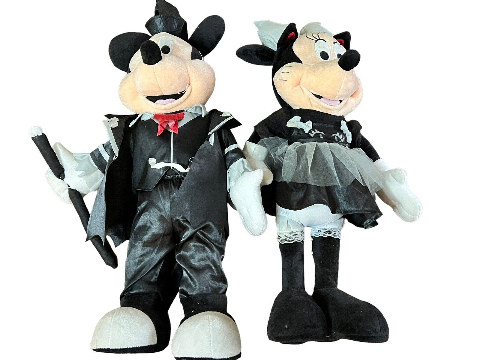 Disney Mickey & Minnie Door Greeters Porch Plush Set 26\