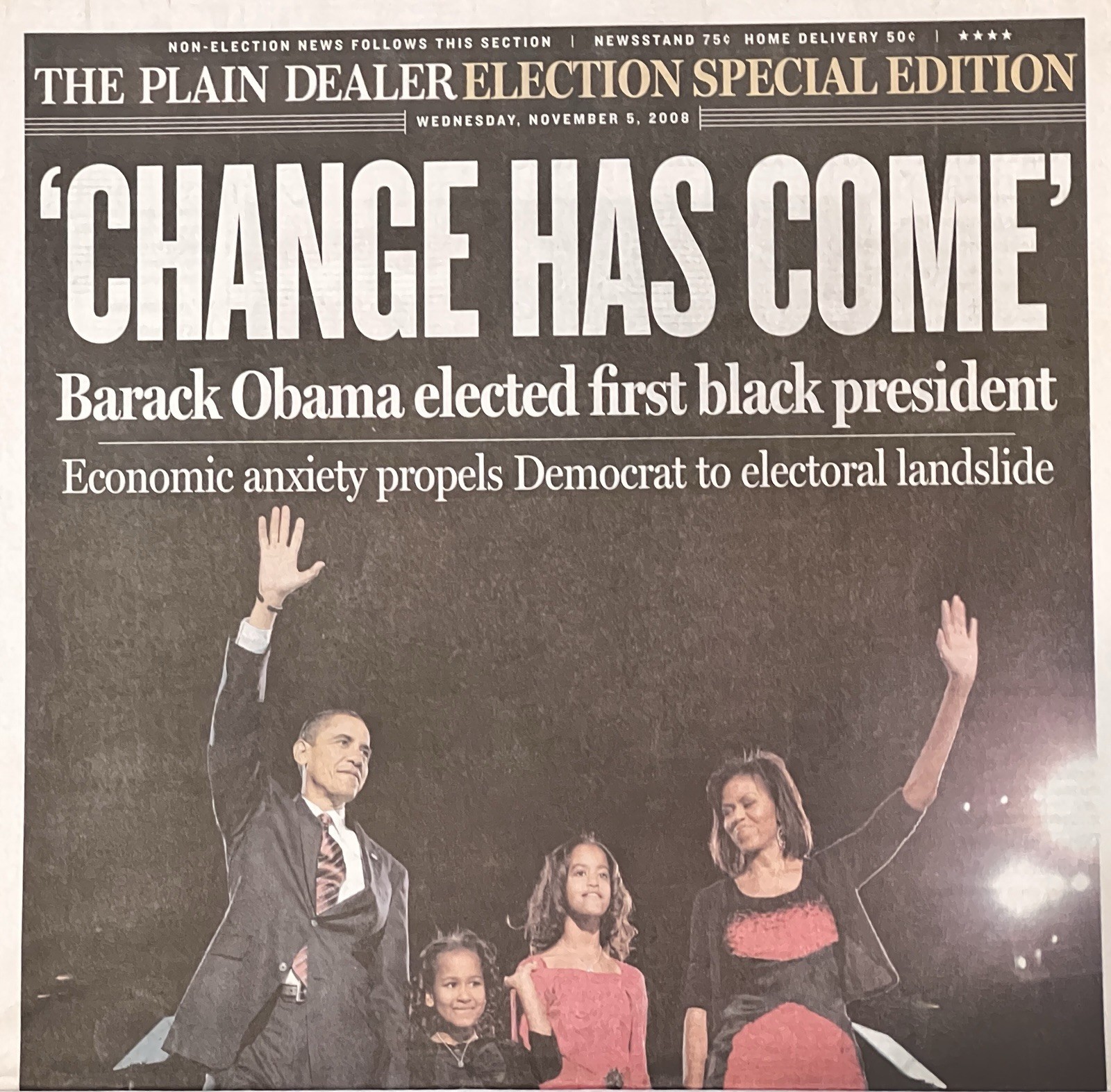 The Cleveland Plain Dealer November 5 & 6, 2008. How Obama Won