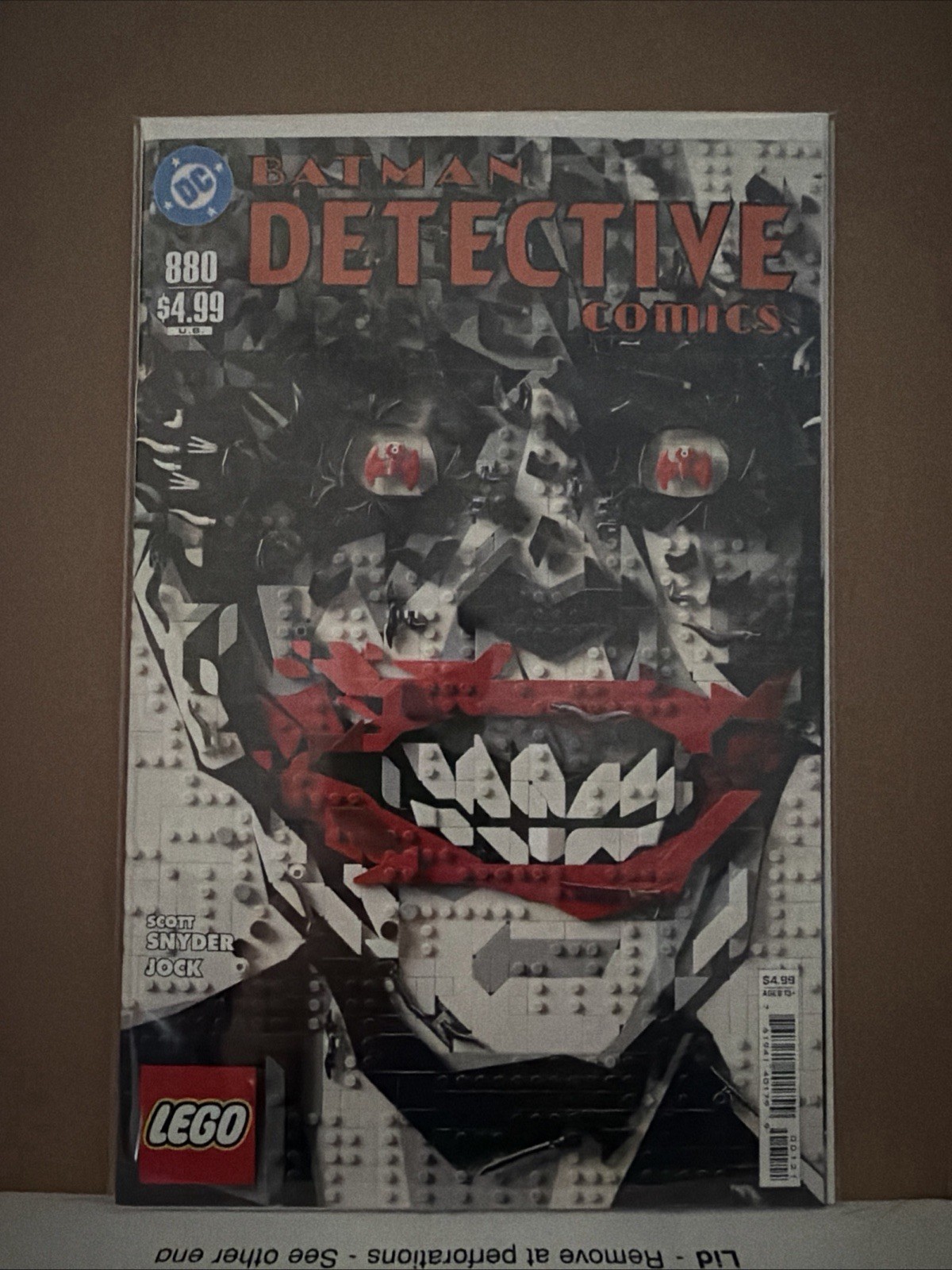 DC Detective Comics #880 (2026) Joker Lego Variant Cover Jock High Grade  NM+