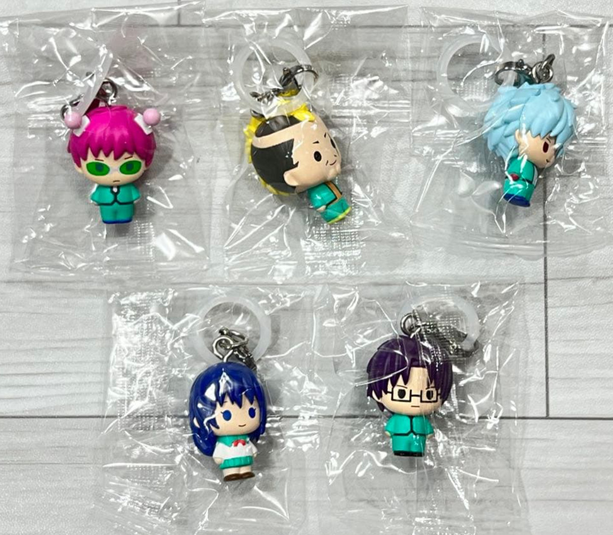 The Disastrous Life of Saiki K. Mejirushi Accessory Key Chain Mascot Complete The Disastrous Life of Saiki K. Mejirushi Accessory Key Chain Mascot Complete