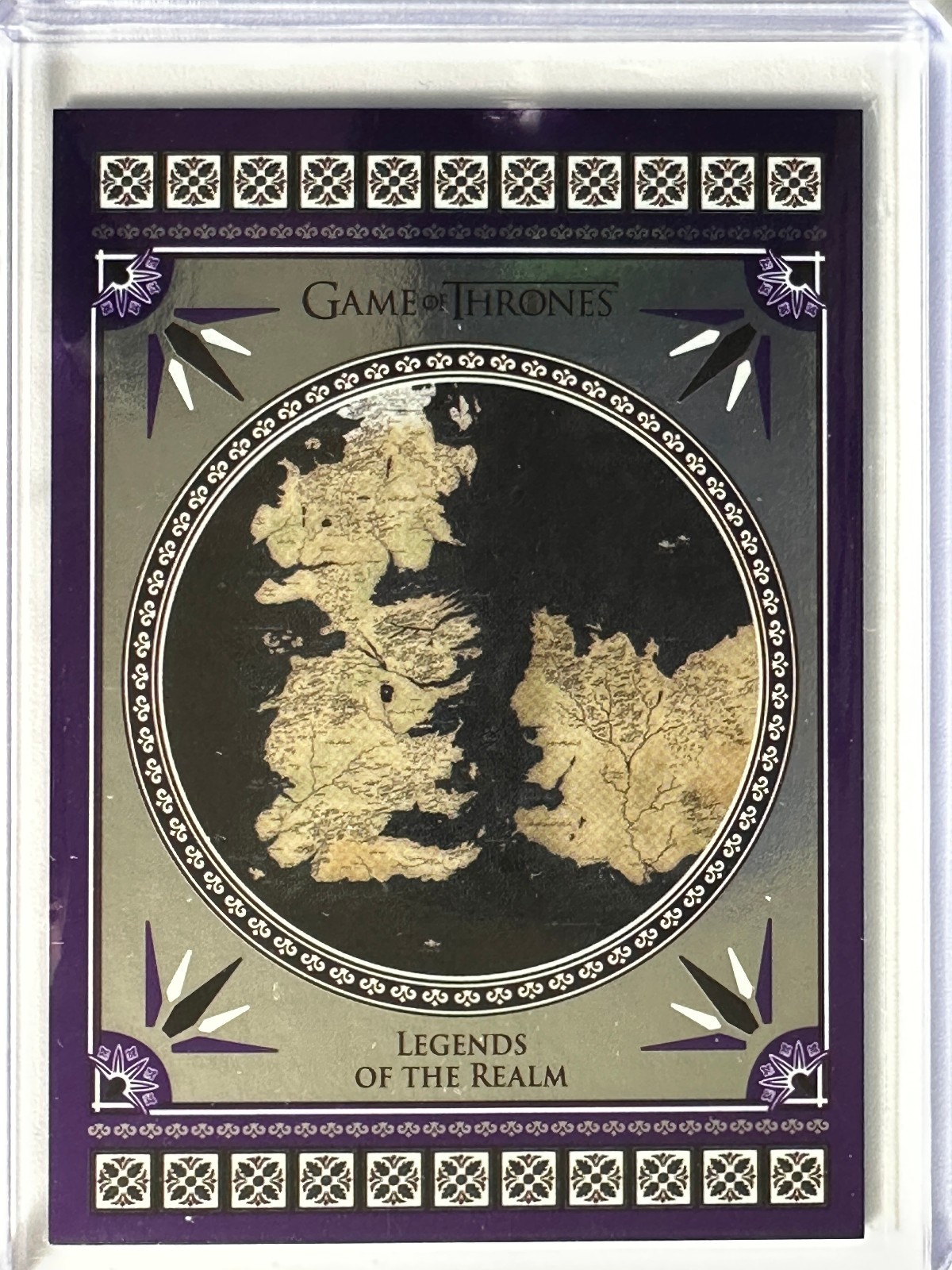 Game of Thrones Legends of the Realm, Map  #P1 Promo, Amethyst /75