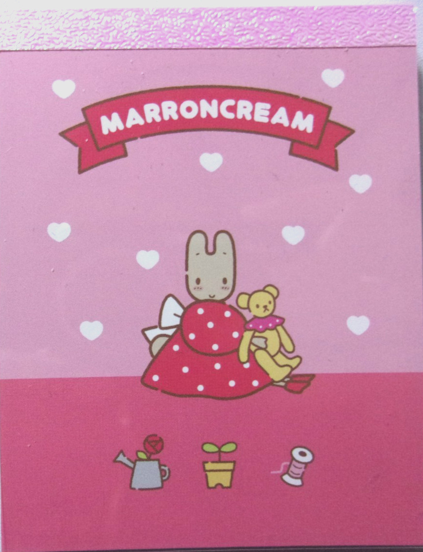 Sanrio Marron Cream Mini Memo Pad Made in Japan 2026
