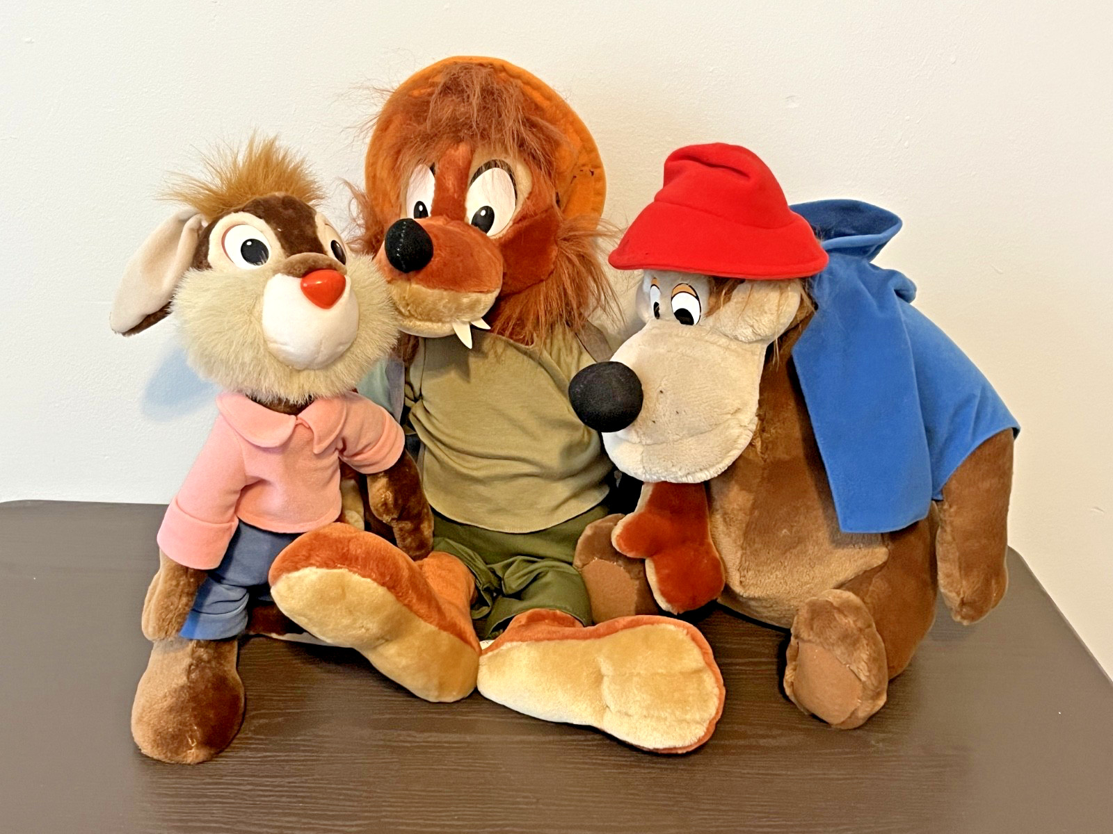 Disney Splash Mountain Plush Brer Rabbit, Fox, Bear. Very Rare, gently used Disney Splash Mountain Plush Brer Rabbit, Fox, Bear. Very Rare, gently used