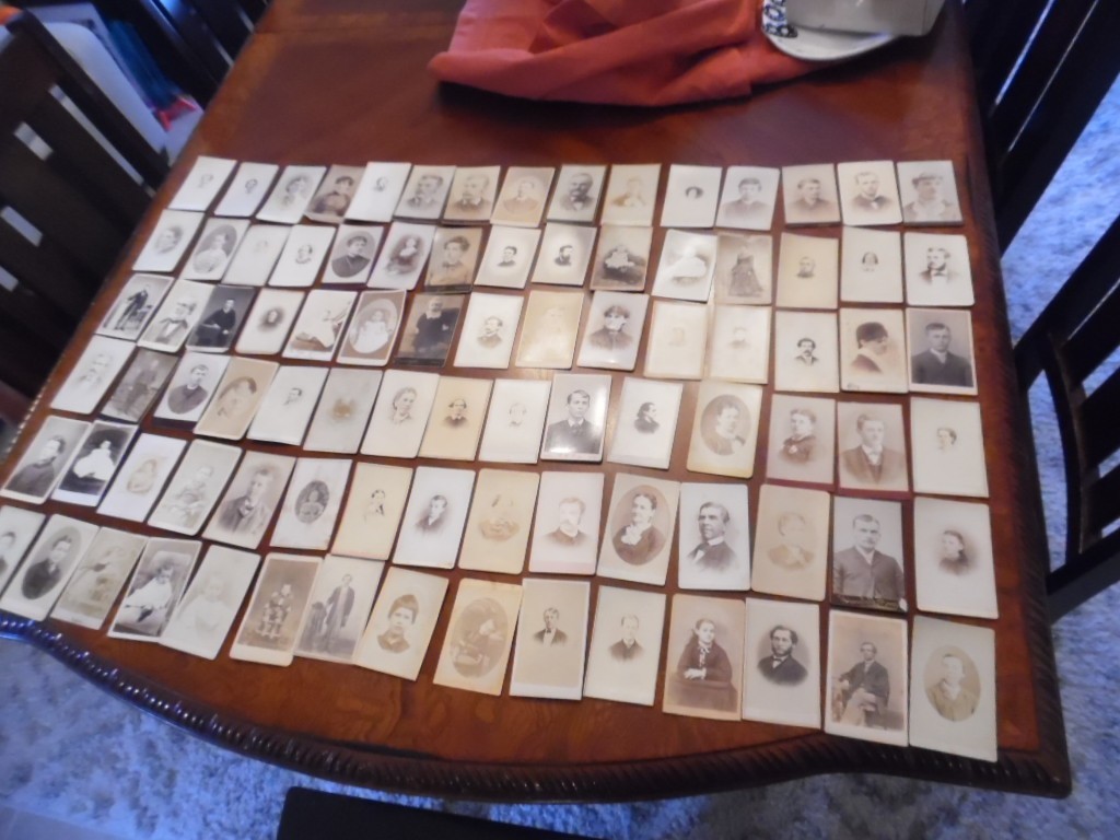 90 cdv photos from Civil War era and later mostly north east