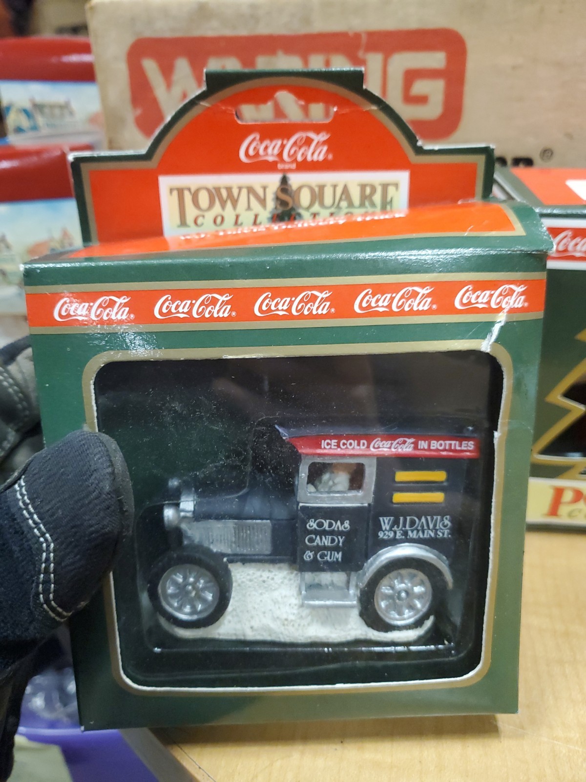 Vintage Coca Cola Mixed Figurines Lot of 4 with Boxes READ DESCRIPTION