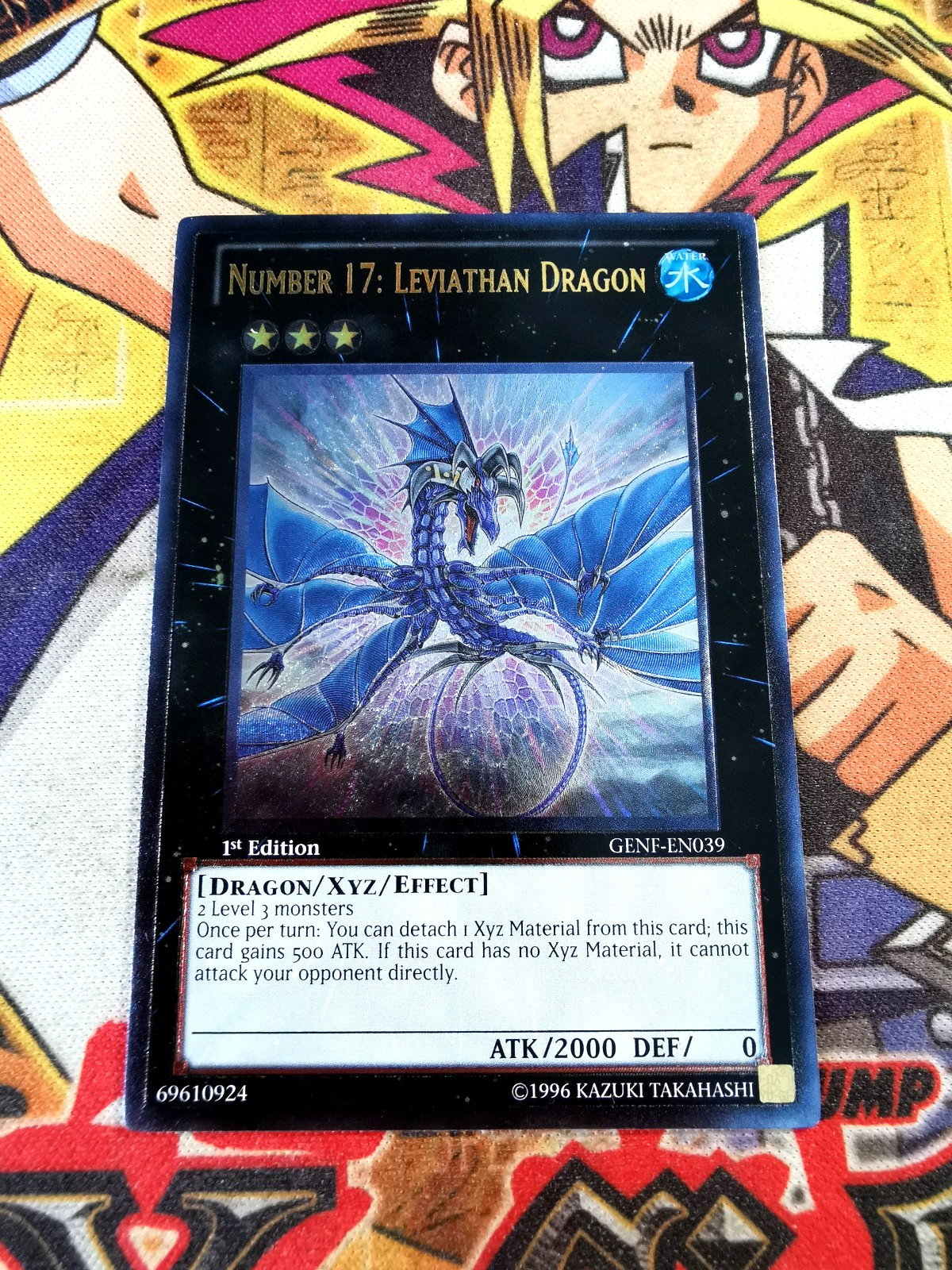 Number 17: Leviathan Dragon genf-en039 1st Edition (NM) Ultimate Rare Yu-Gi-Oh