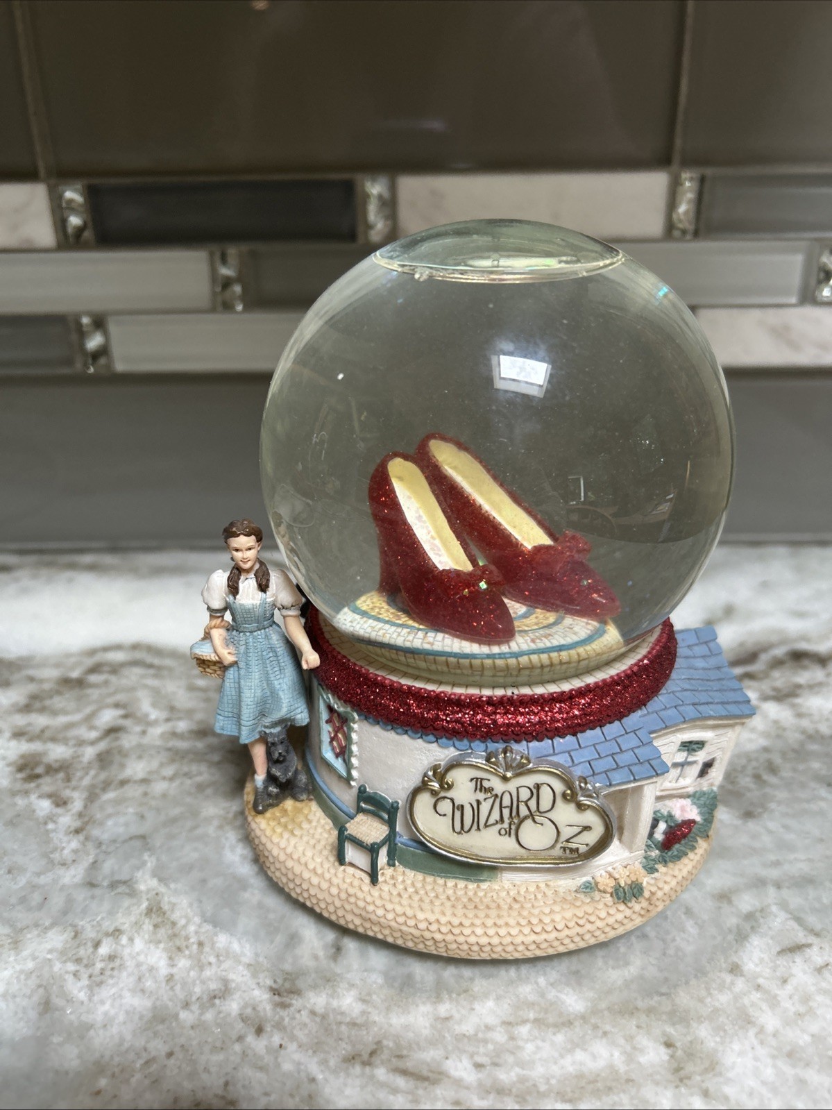 San Francisco Music Wizard Of Oz  Musical Snow Globe Over The Rainbow Dorothy