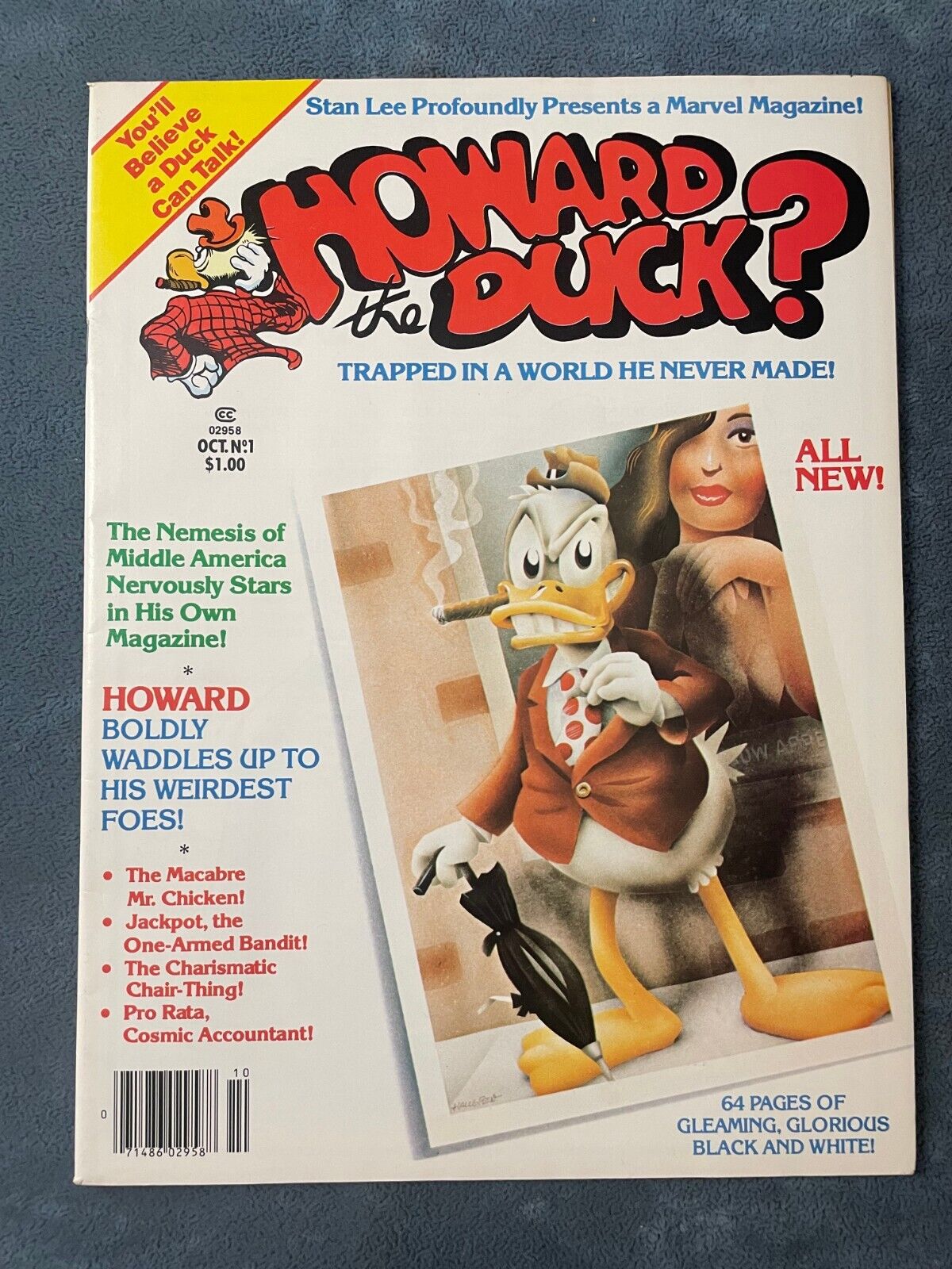 Howard the Duck Magazine #1 1979 Marvel Comics High Grade Gary Hallgren VF/NM