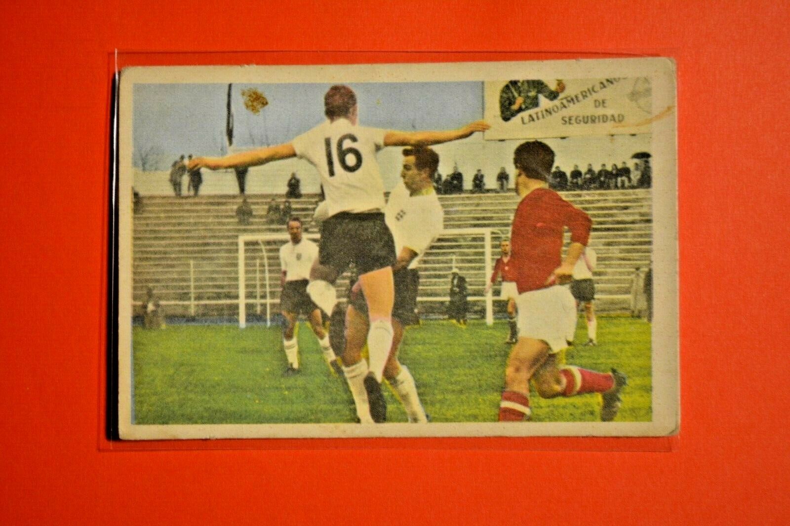 1962 WS Football World Cup Chile/Hungary-England 2:1 Rookie Bobby Moore