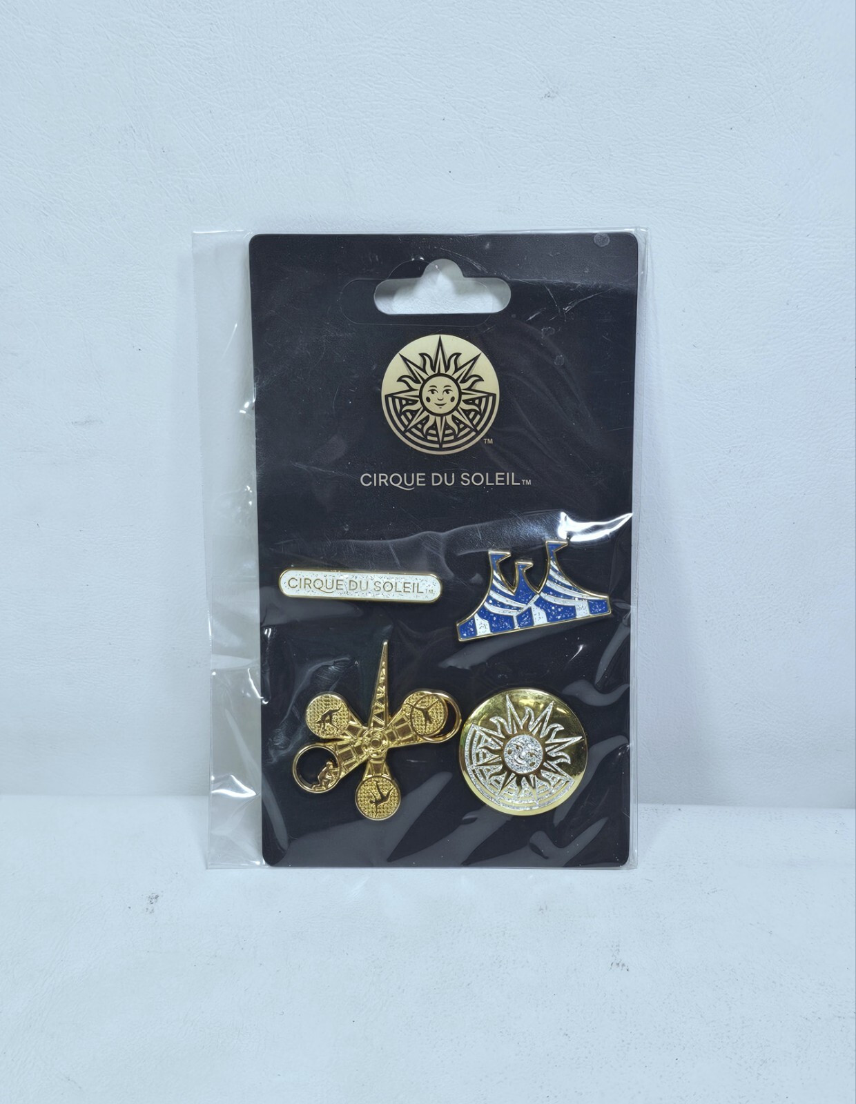 Cirque Du Soleil Hat Pin Set - Big Top Tent Wheel of Death