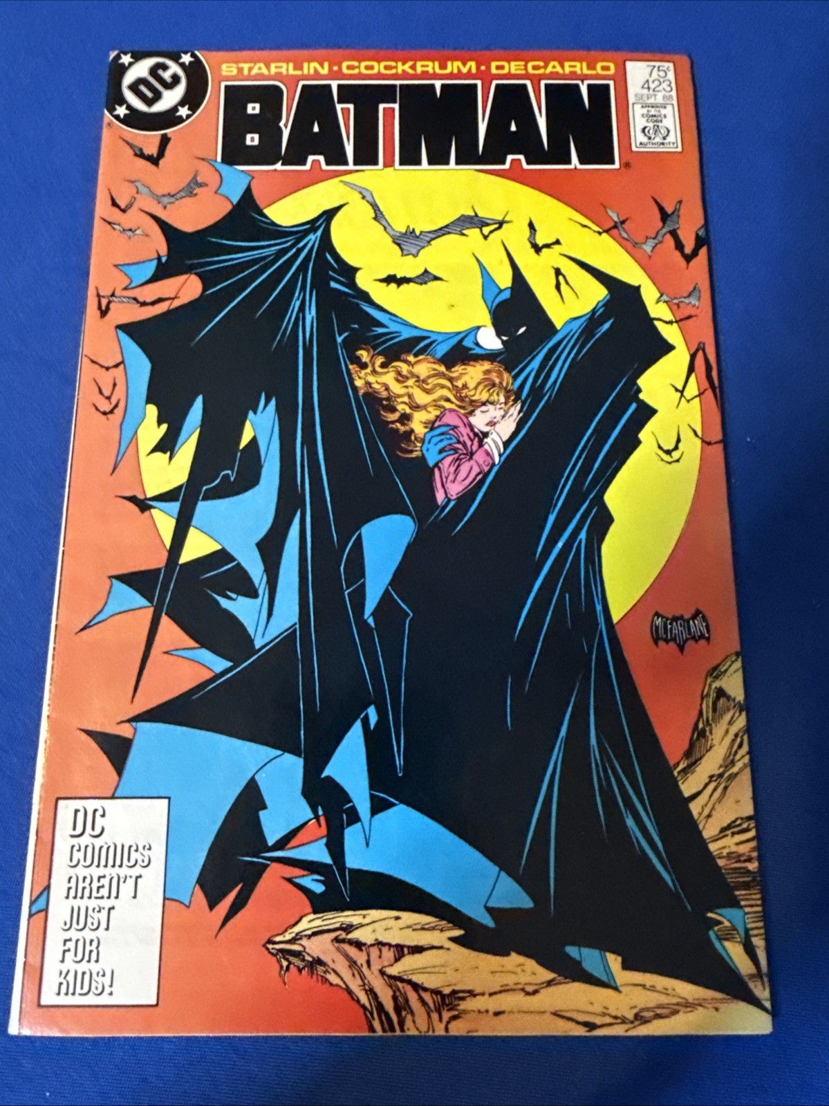 Batman #423 (DC, September 1988) Todd McFarlane Cover, High Grade, 3rd Print NM