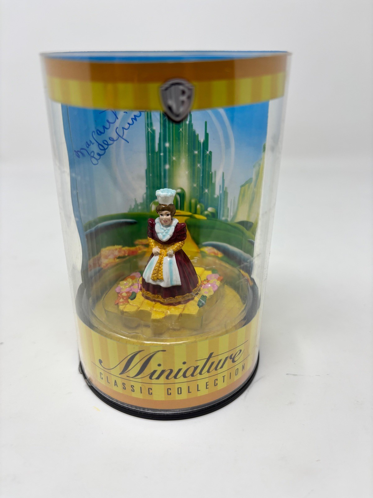 Margaret Pellegrini Signed Miniature Action Figure Wizard of Oz Munchkin AUTO