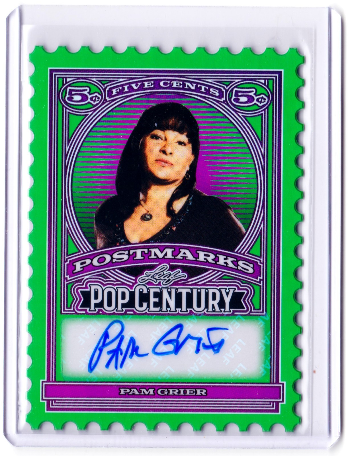 Pam Grier 2026 Leaf Metal Pop Century Autograph Card 3/3 Auto Jackie Brown