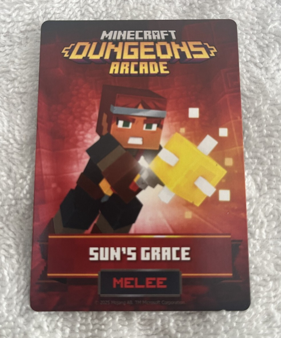Minecraft Dungeons Arcade Cards Series 5 (NEWEST SERIES FOR 2026): You Pick