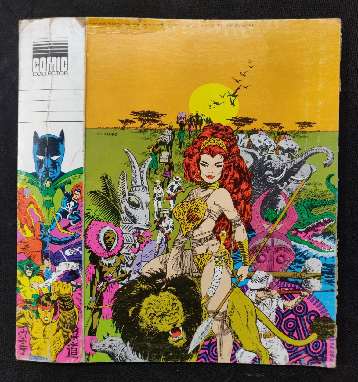 1975 Jim Steranko Comic Collector Box - Folded Slipcase