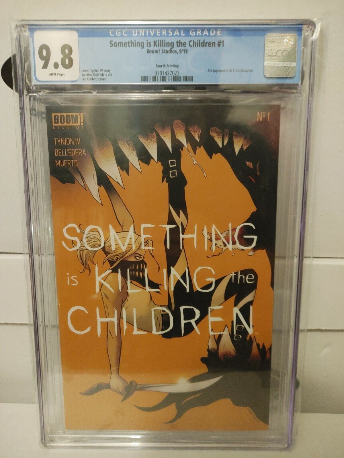 SOMETHING IS KILLING THE CHILDREN #1 CGC 9.8 4TH print
