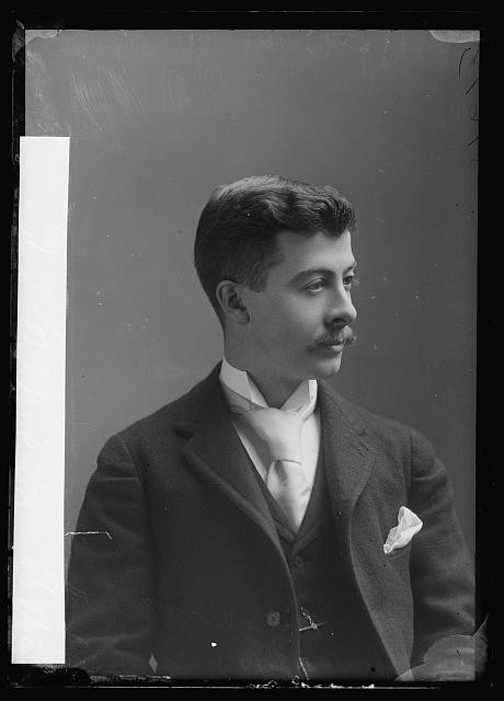 Photo:A.E. Wells Portrait Man in Suit c1891-1894