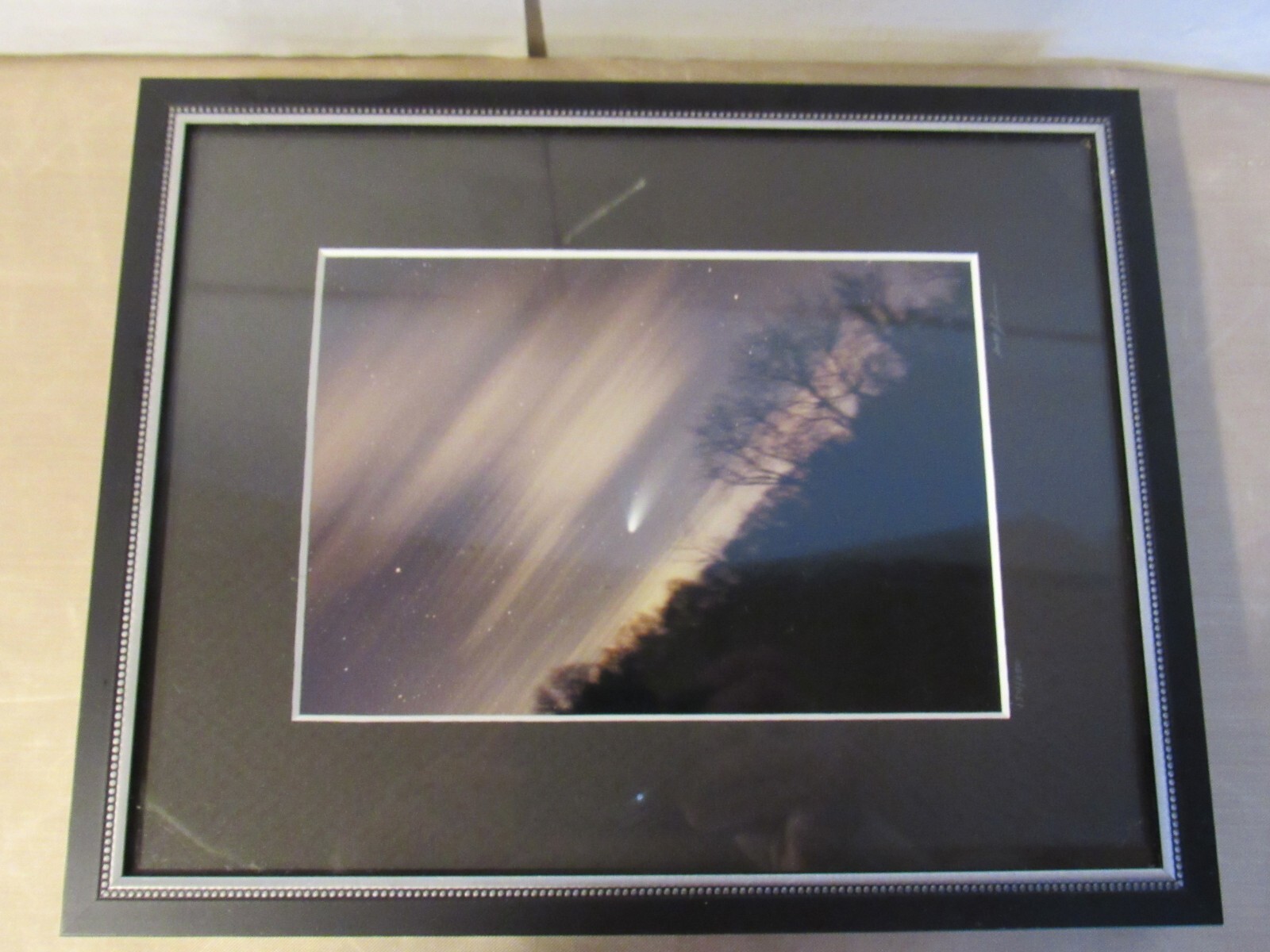 HALE BOPP COMET 1997 Scott Johnson #154 Framed 10.25\