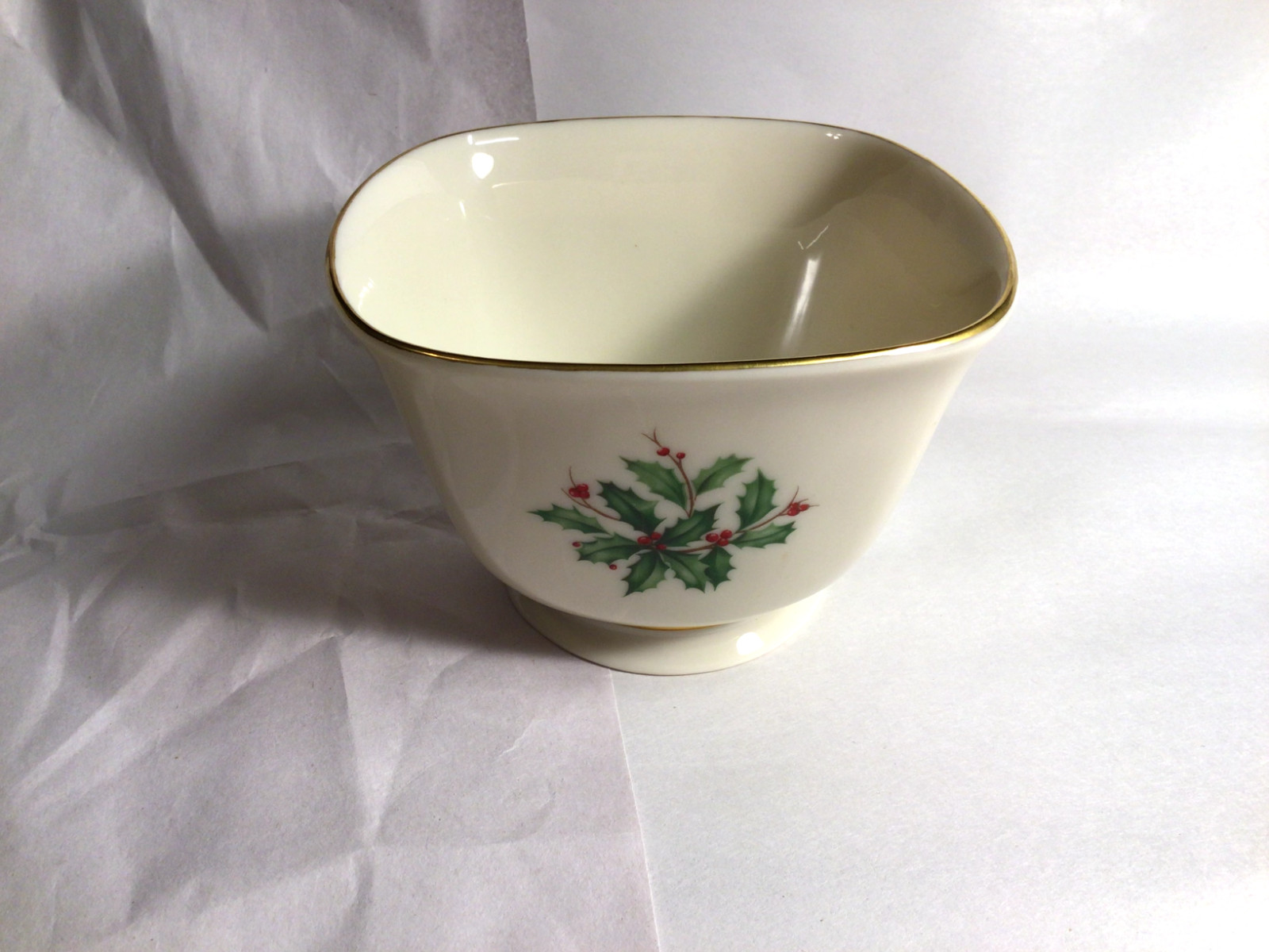 Lenox China Holiday BOWLS Christmas Holly Berry 24K Gold Trim CHOICE