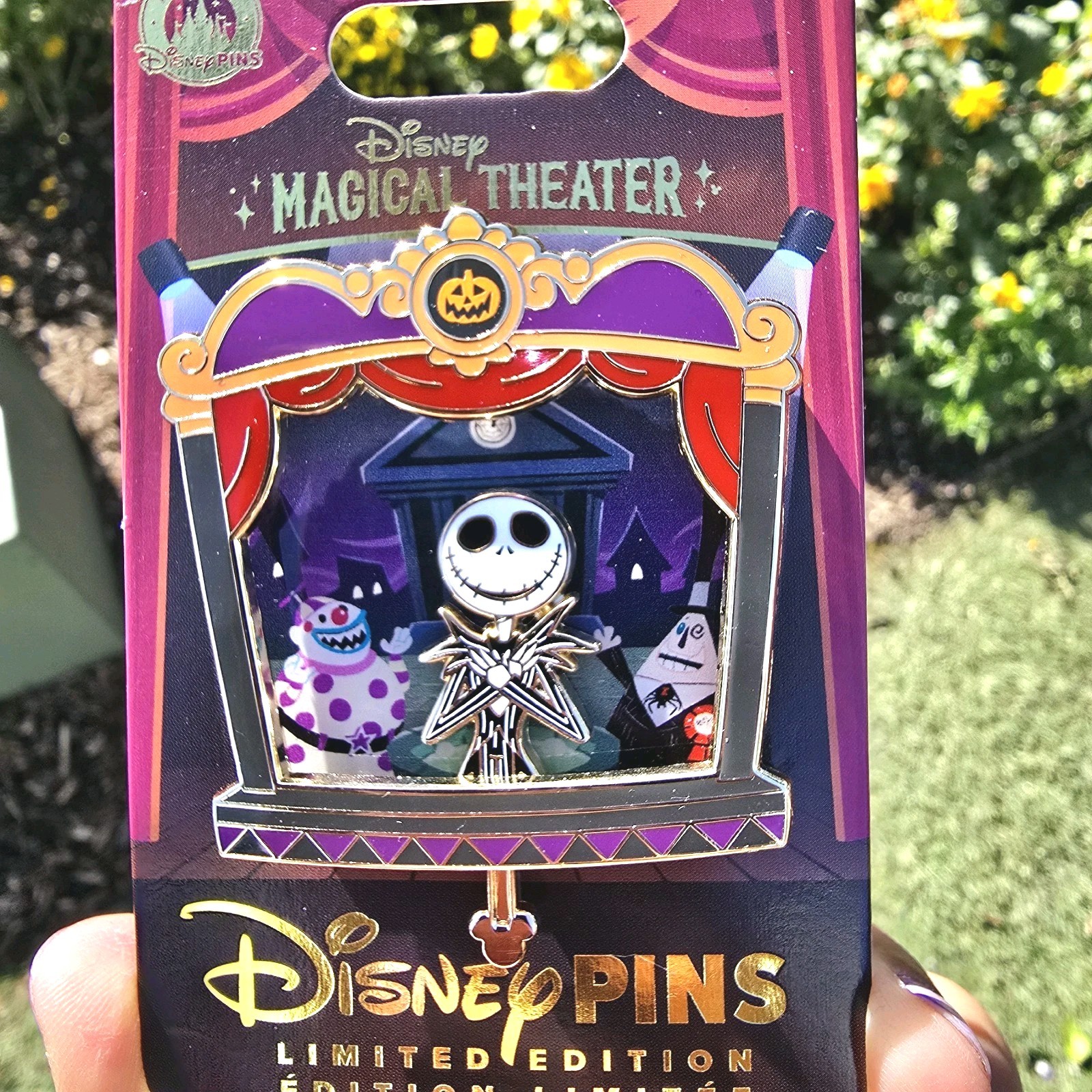 Disney 2026 Magical Theater Jack Skellington NBC Pin 10 of 12 LE 4500 