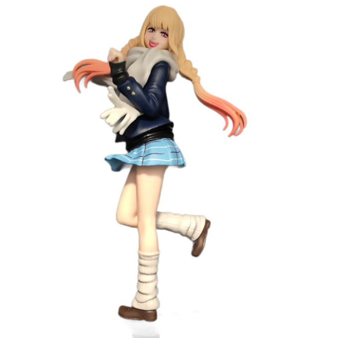 Kitagawa Marin Anime Pretty Girl 1/7 Scale PVC Figure Collectibles No Box 19cm