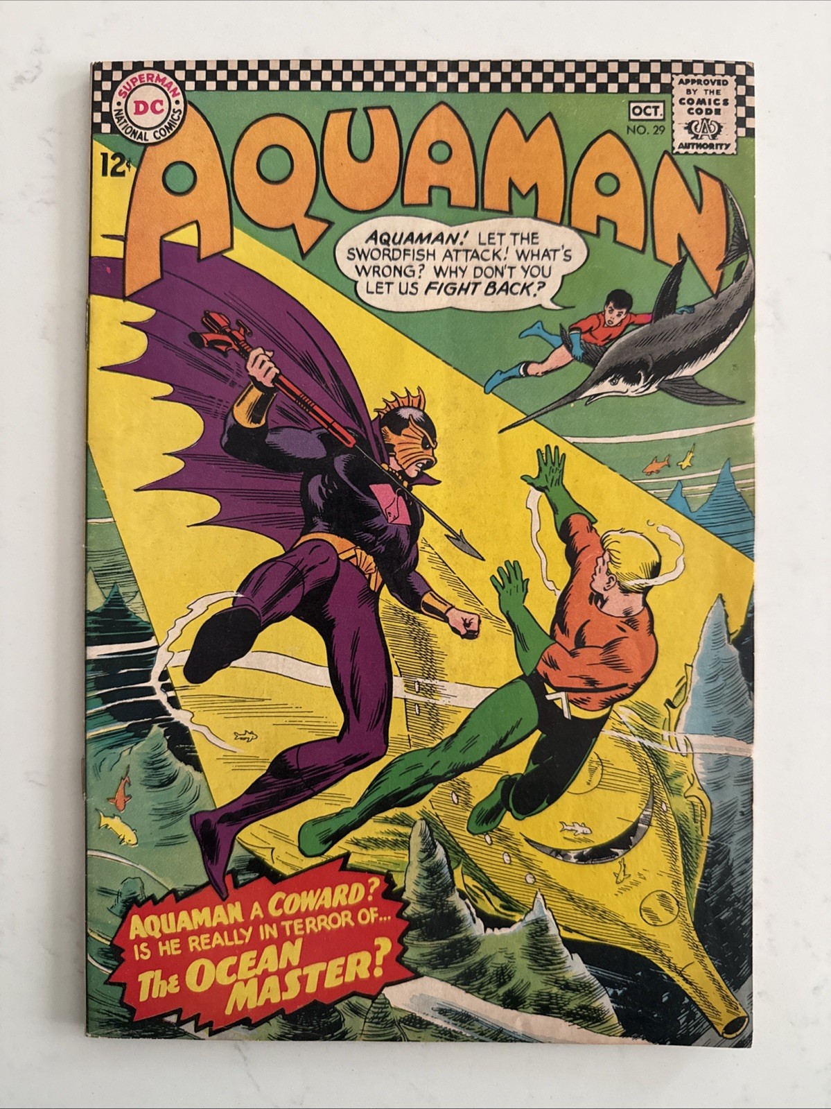 RARE Aquaman # 29| Key 1st Appearance of Ocean Master | DC Comics 1966
