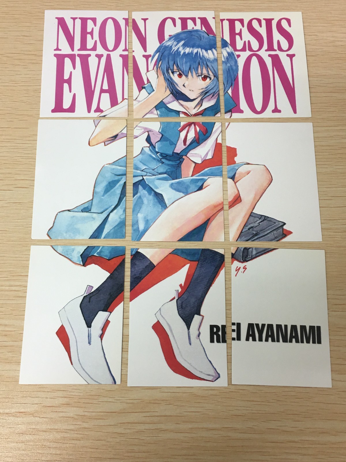 Carddass Masters Evangelion PP 9 Card cards Set Japan REI AYANAMI BANDAI Carddass Masters Evangelion PP 9 Card cards Set Japan REI AYANAMI BANDAI