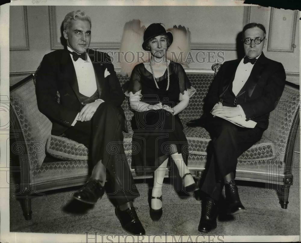 1932 Press Photo Attendees Foreign Affairs Institute, Cleveland - nef40447
