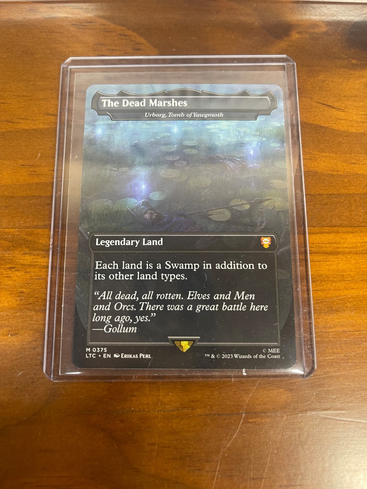 2023 MTG: MAGIC THE GATHERING THE DEAD MARSHES BORDERLESS #375 2023 MTG: MAGIC THE GATHERING THE DEAD MARSHES BORDERLESS #375