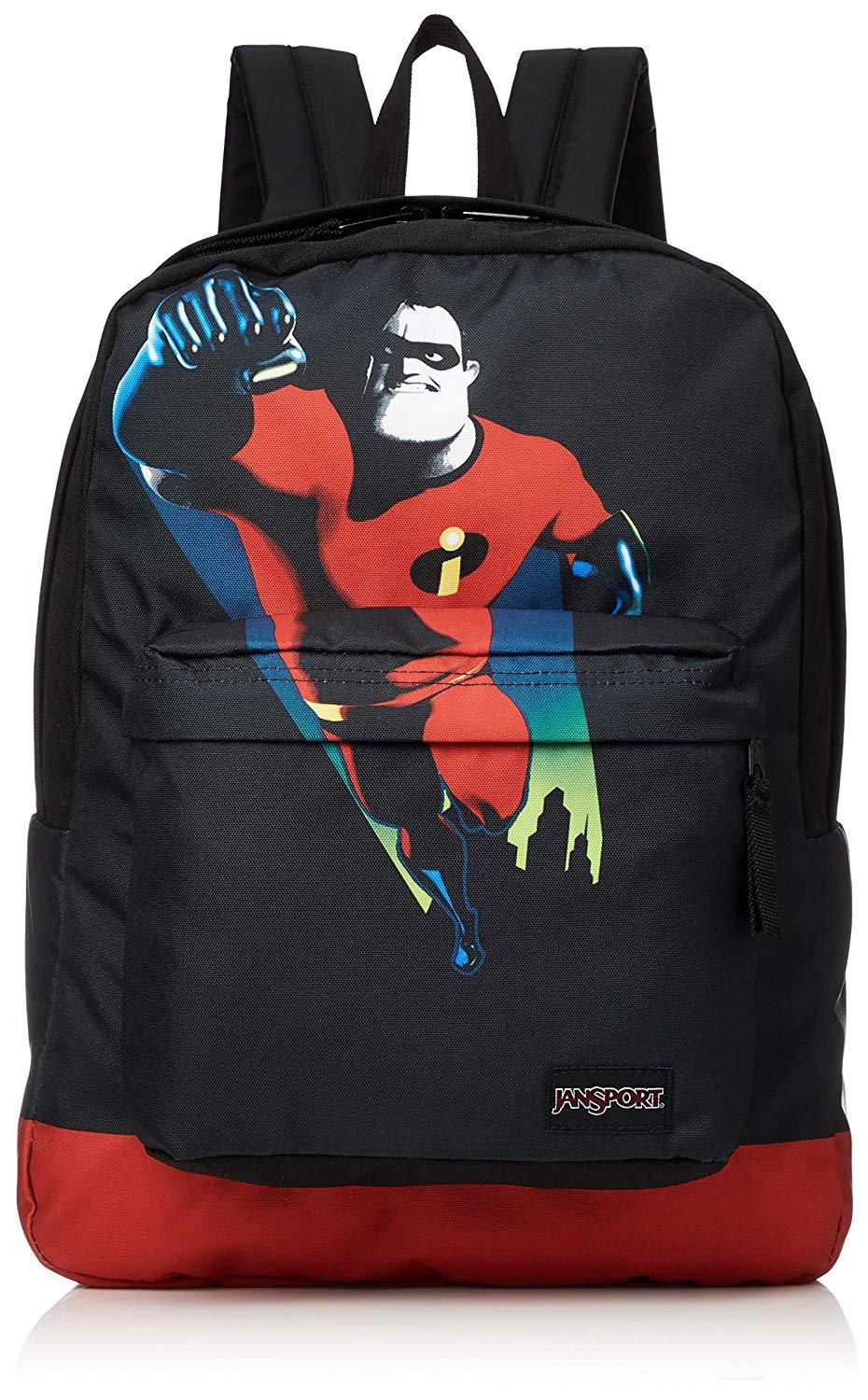 JanSport X Disney Pixar Mr Incredibles 2 Unisex High Stakes Backpack NEW CUTE
