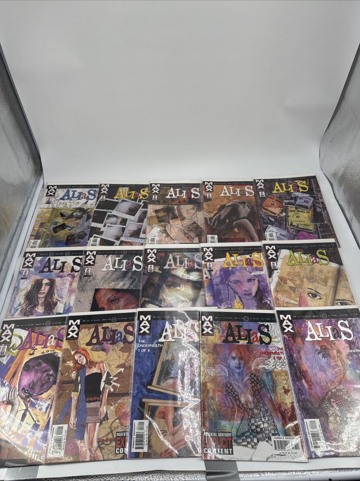 Alias # 3-11 13-17 19-23 25 27-28 Jessica Jones Marvel Max Set Lot of 22