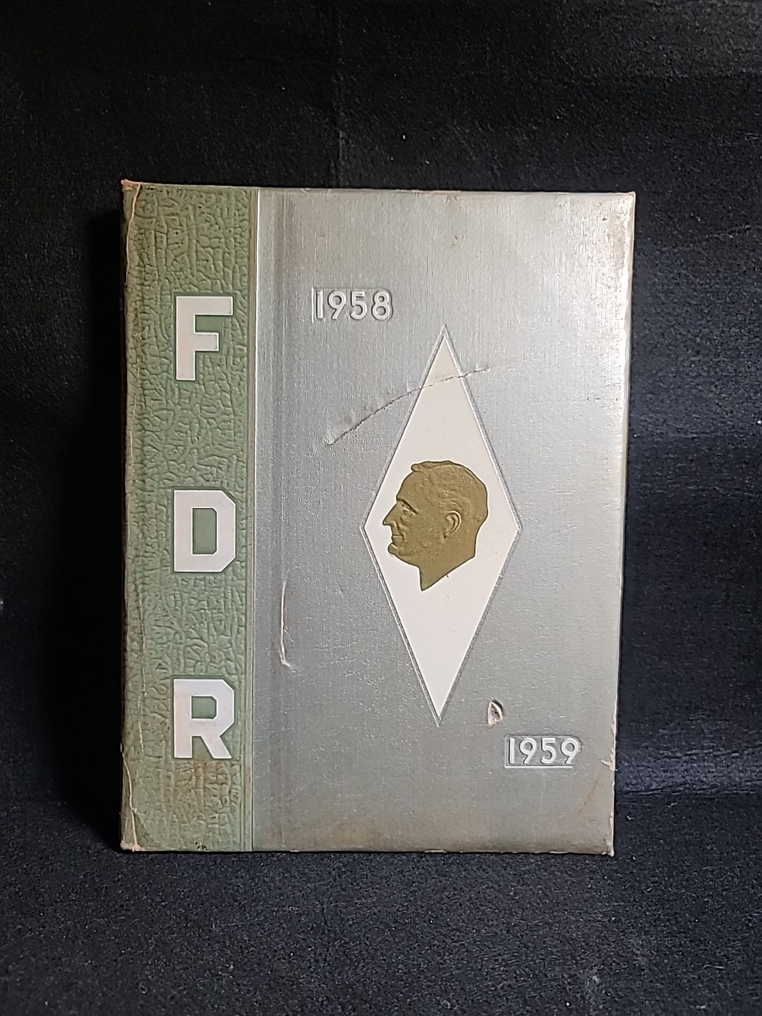 1958 1959 USS Franklin D Roosevelt CVA-42 Navy Cruise Book Mediterranean
