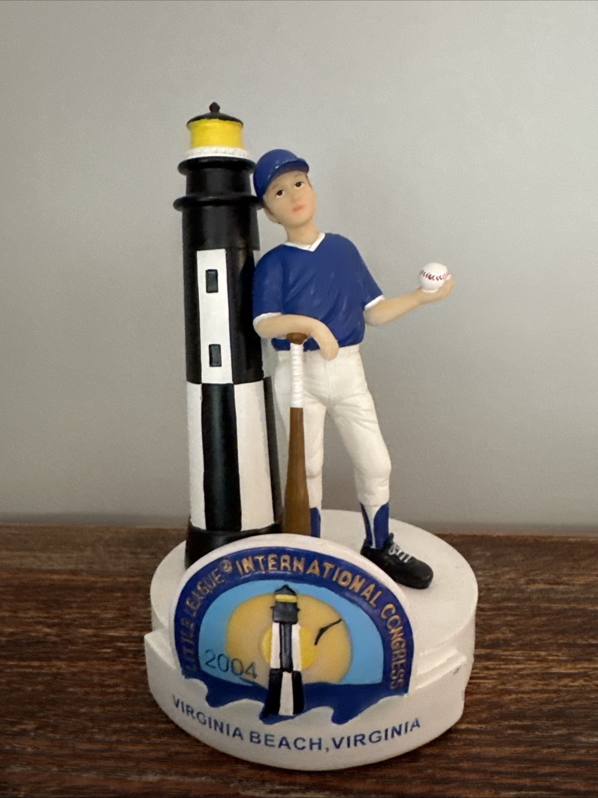 2004 Little League International Congress Virginia Beach Lighthouse Figurine