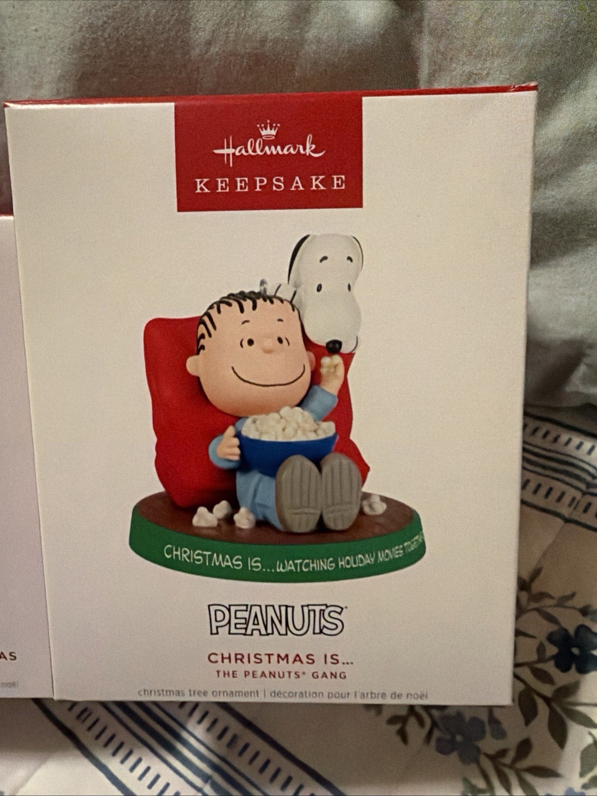 Hallmark CHRISTMAS IS ... Keepsake Ornament 2026 Peanuts Linus Snoopy