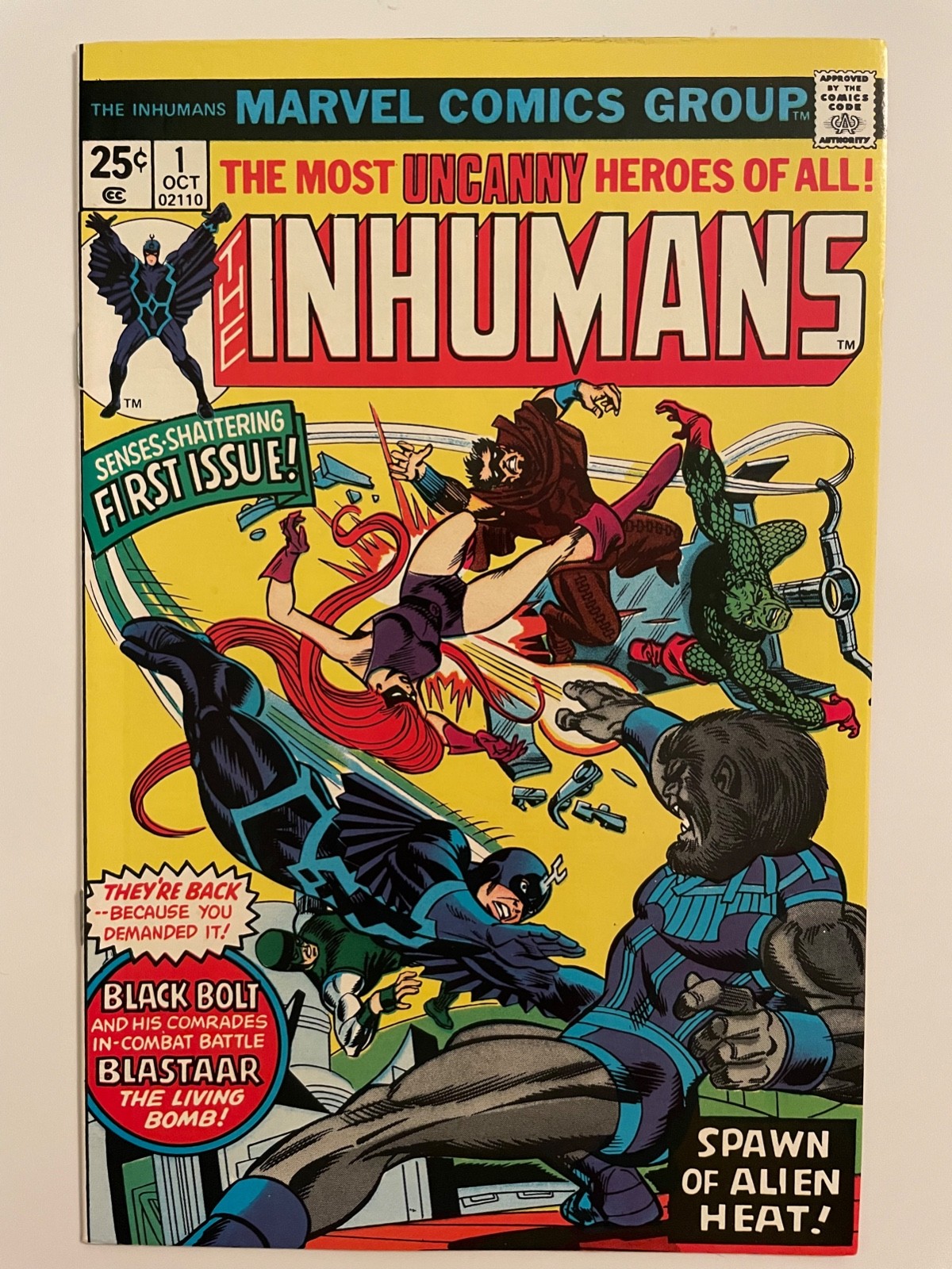 INHUMANS #1 (1975) - vintage comic - est VFN (8.0) or higher INHUMANS #1 (1975) - vintage comic - est VFN (8.0) or higher