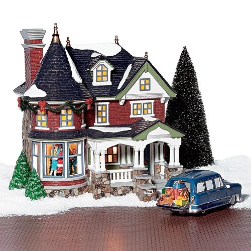 dept 56 1224 kissing claus lane year 2002