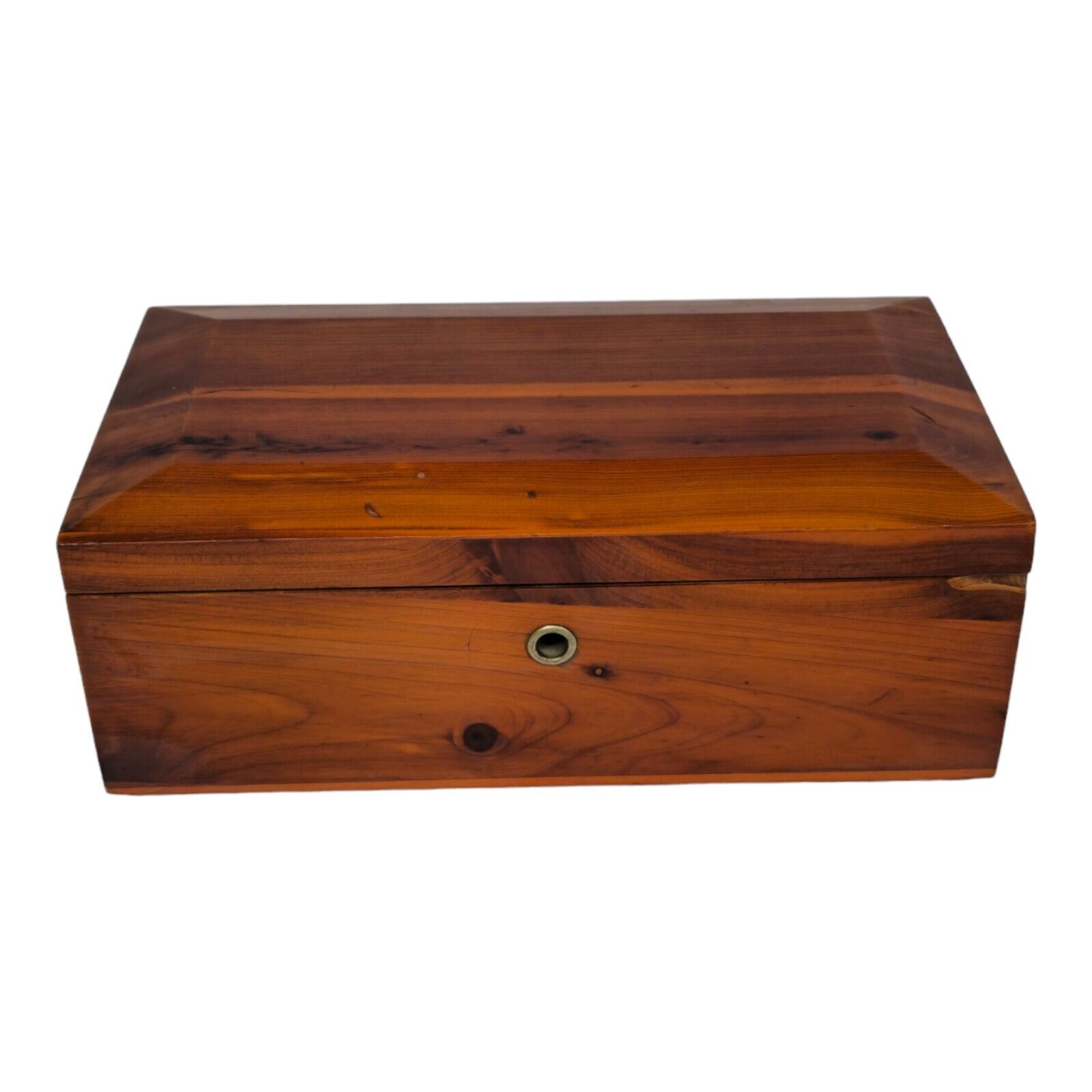 Vtg Lane Cedar Chest Trinket Box 9x5x3 Schumaker Furniture Britton South Dakota