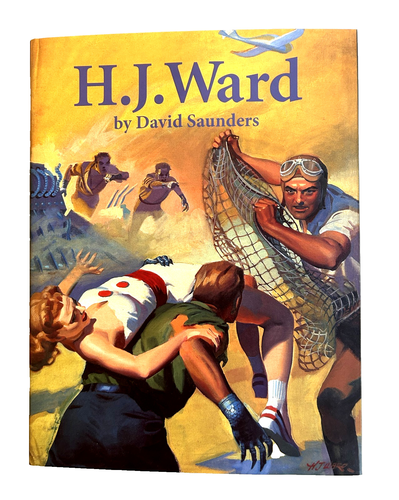 PULP MASTER -  H. J. Ward by David Saunders Hardcover Illustrated Press 2010
