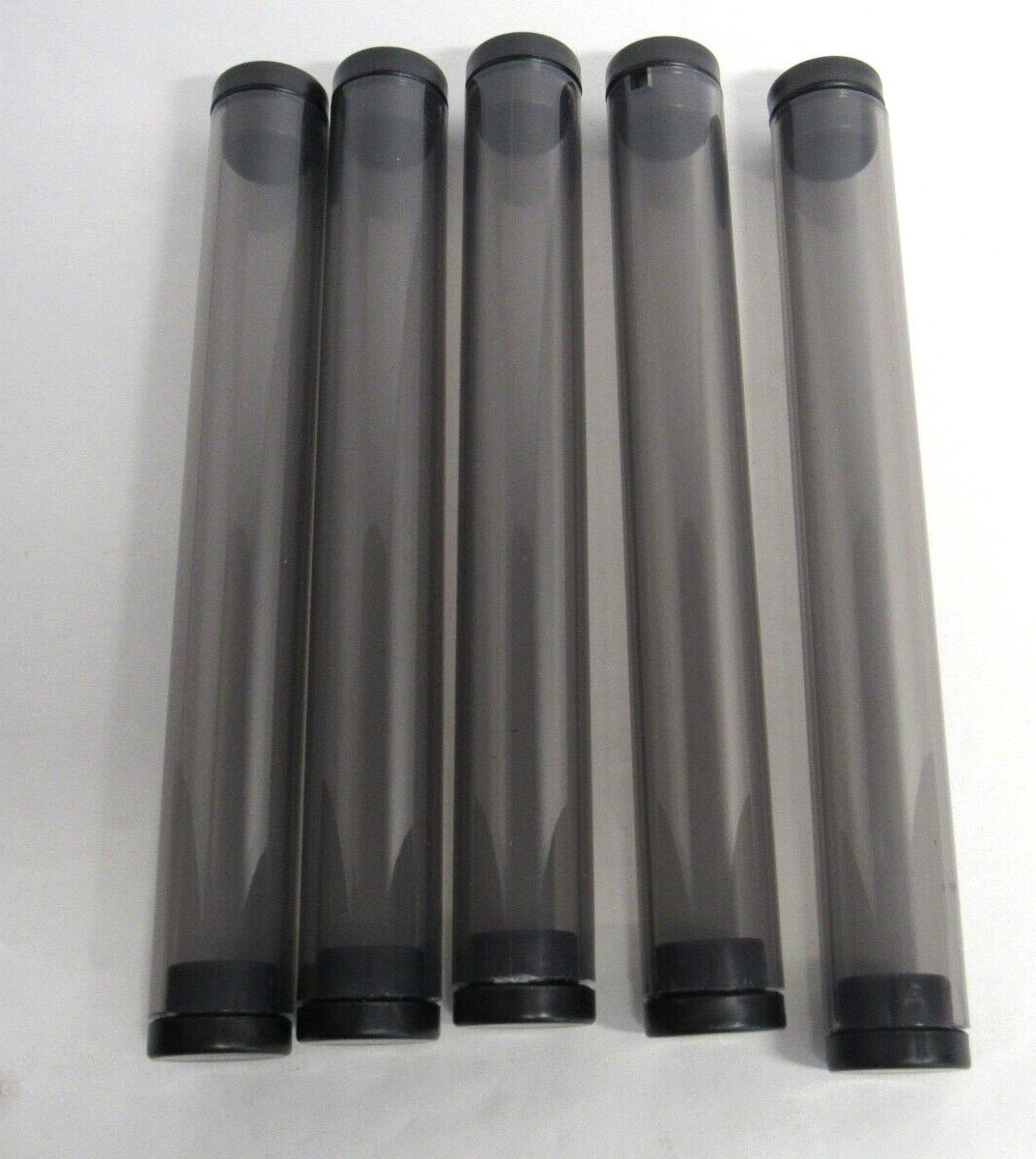 LOT of 5 CIGAR Storage Tubes - Holds small to medium size pens