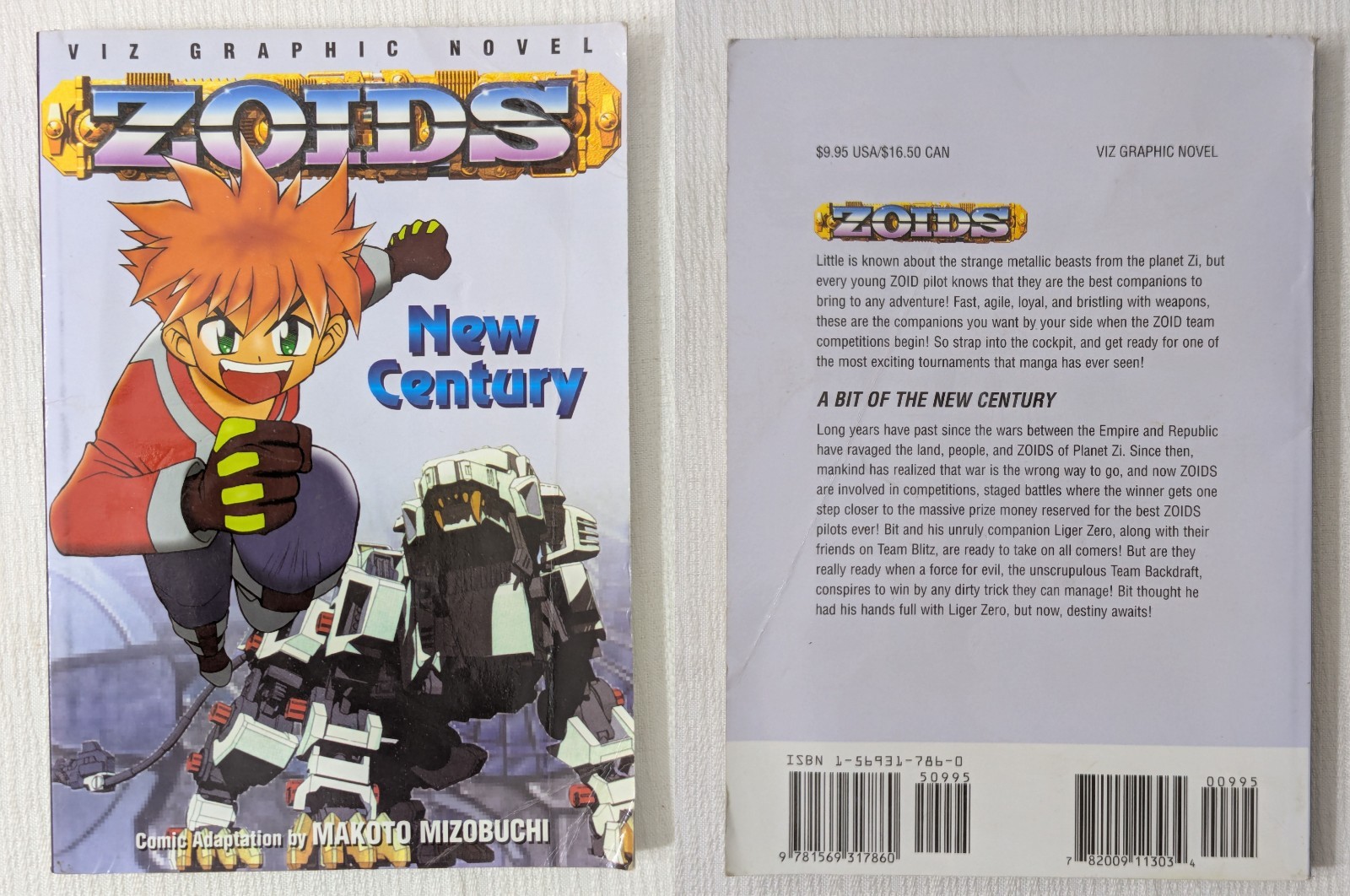 Zoids New Century by Makoto Mizobuchi 2002 Viz English Manga First Print