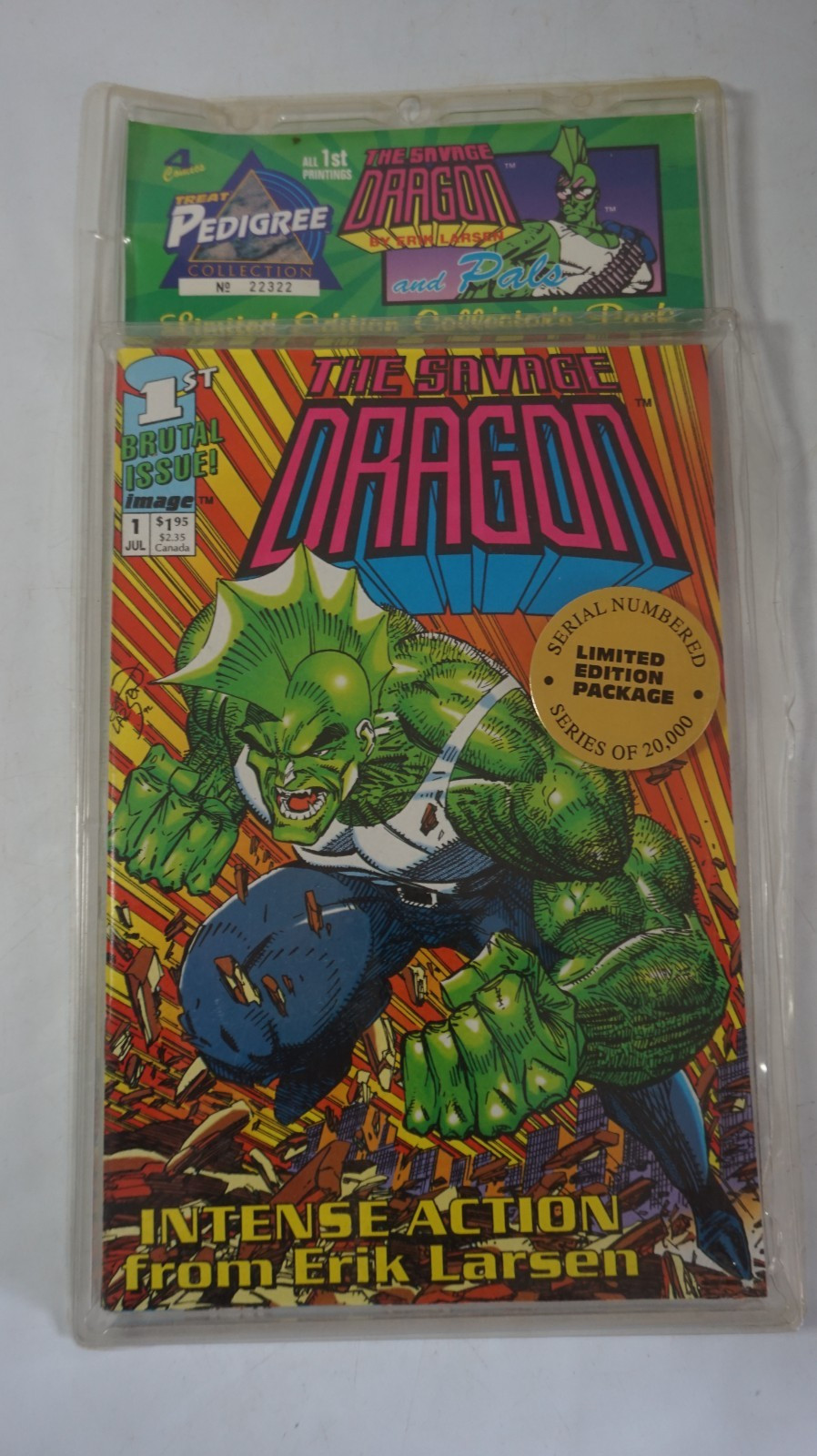 1993 Savage Dragon Splitting Image Comic Books Lot of 4 1st Printings Collectors